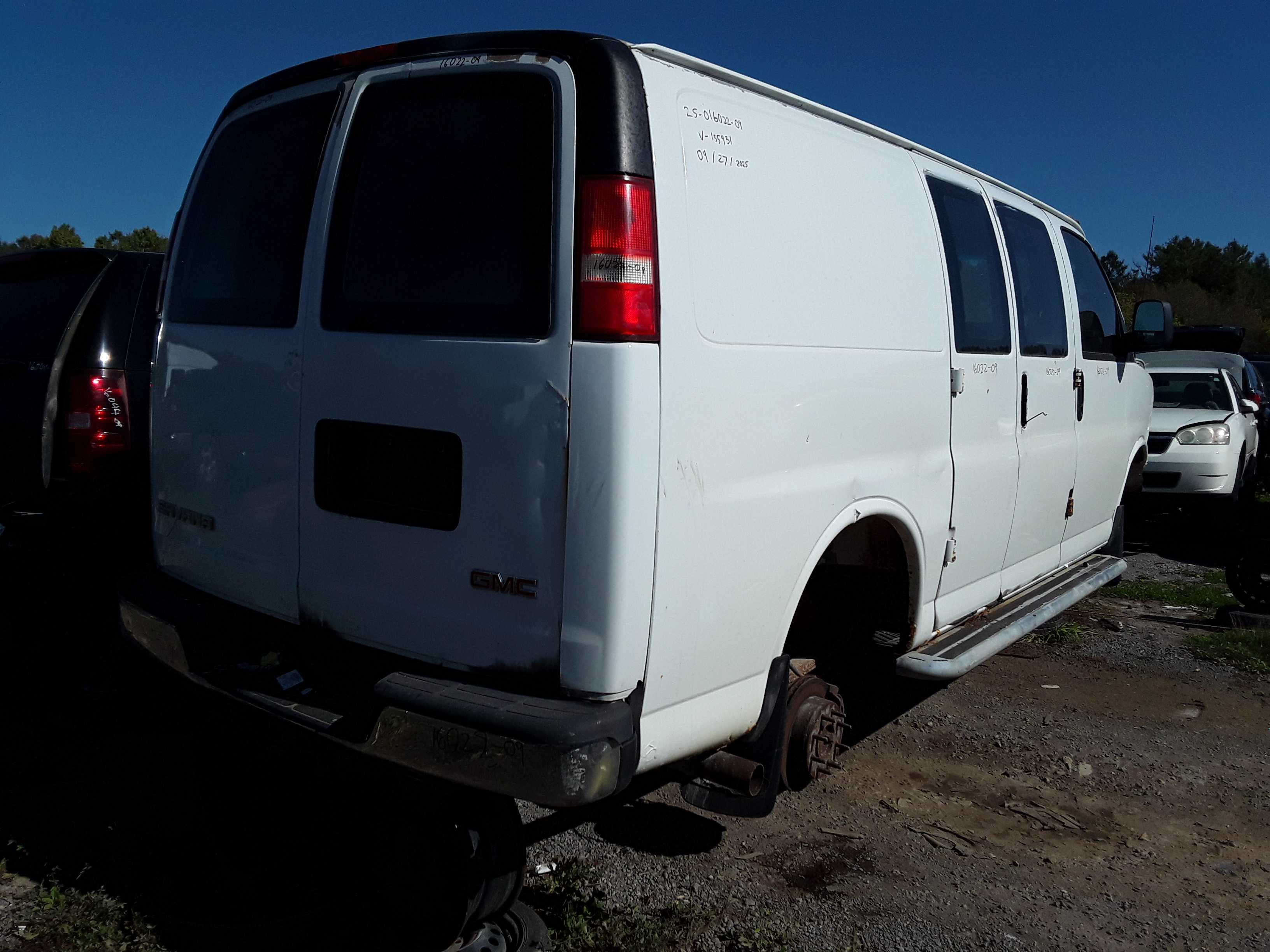 GMC SAVANA CARGO 2009