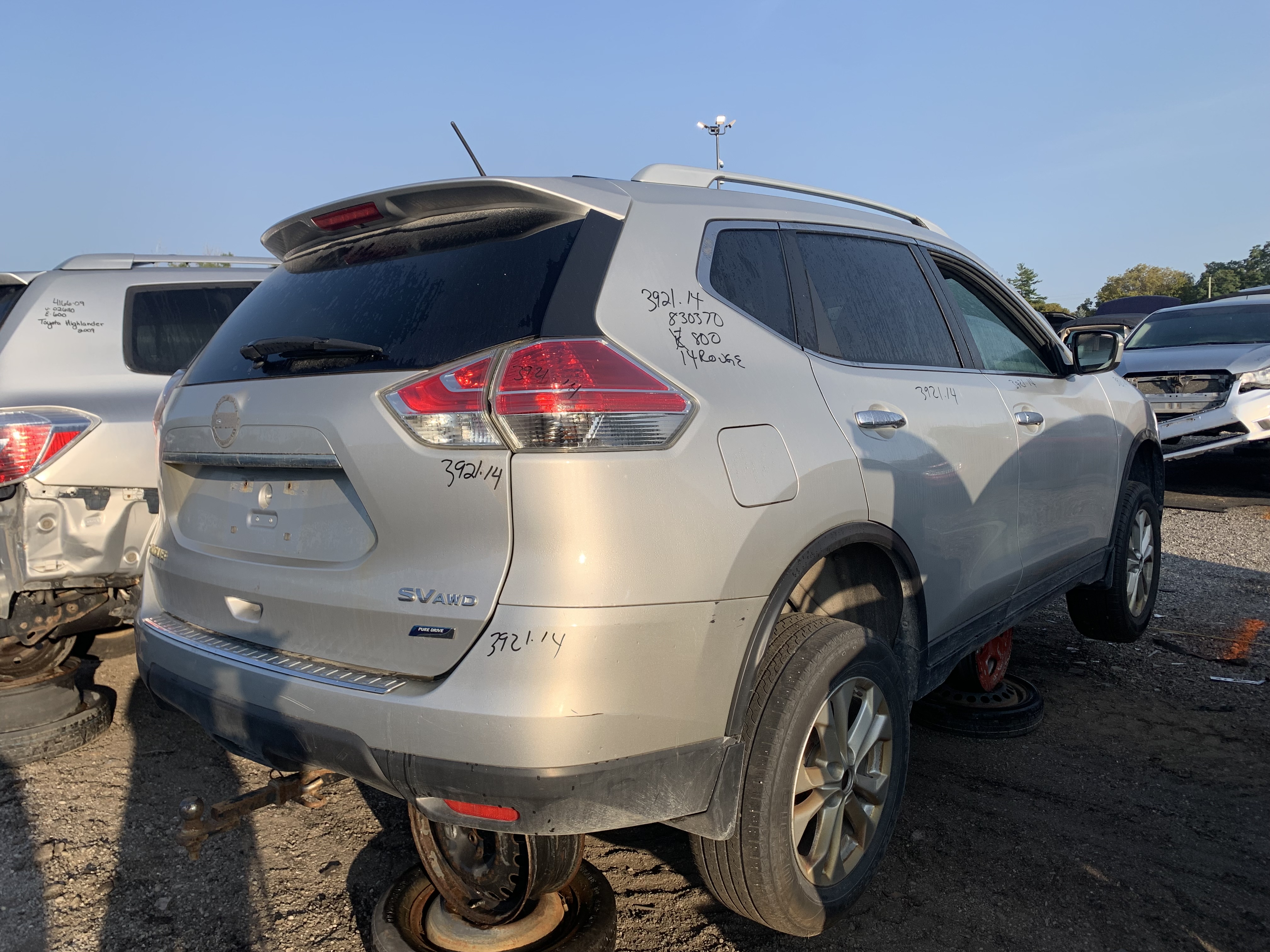 NISSAN ROGUE 2014