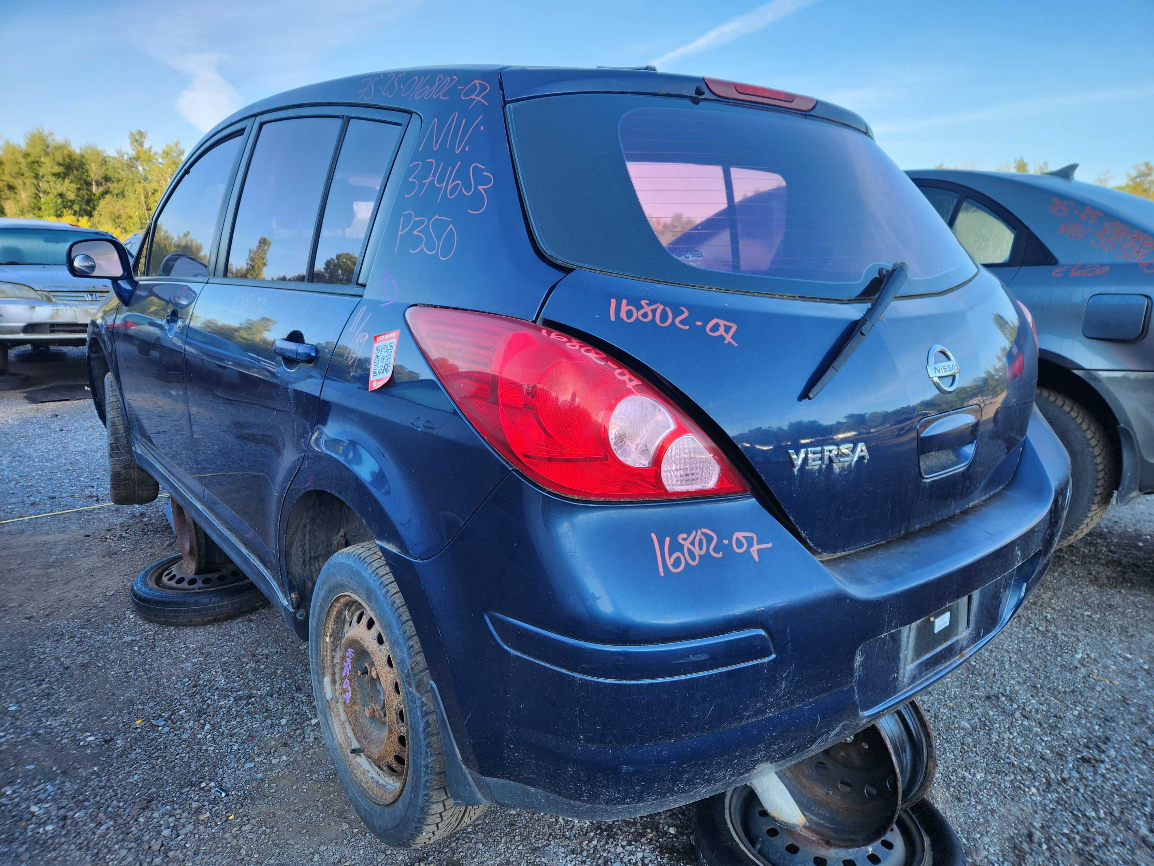 NISSAN VERSA 2007