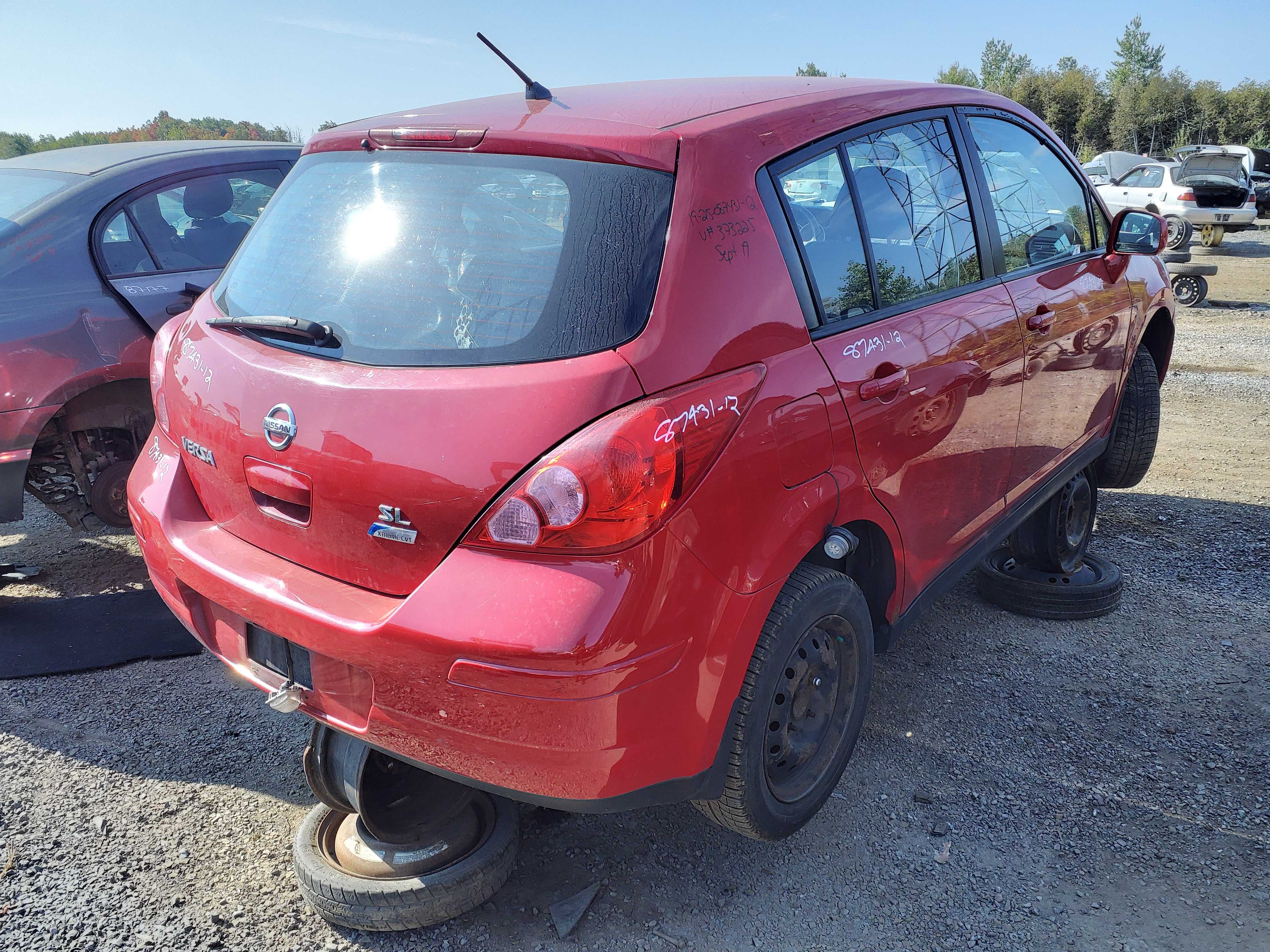 NISSAN VERSA 2012