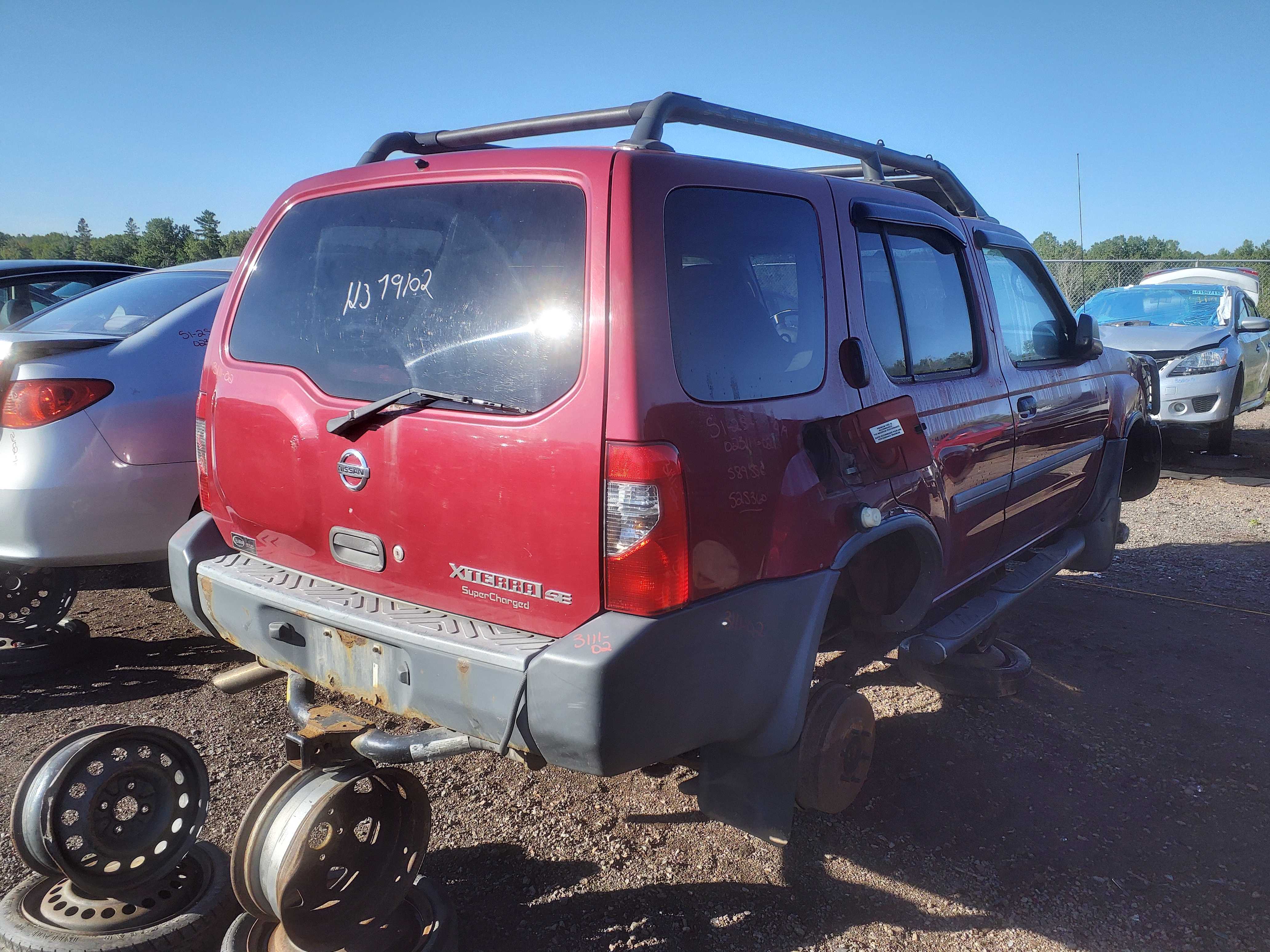 NISSAN XTERRA 2002