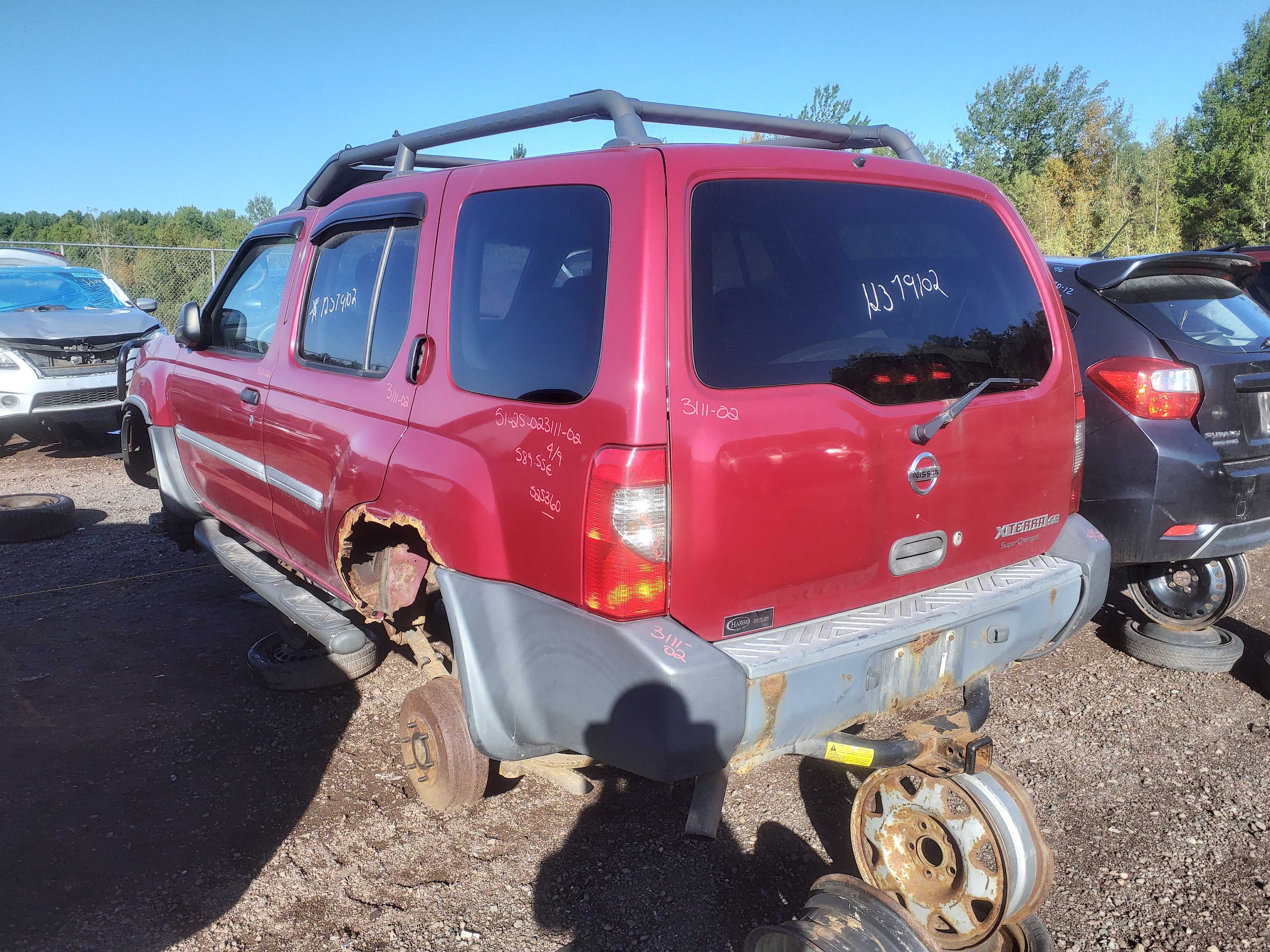 NISSAN XTERRA 2002