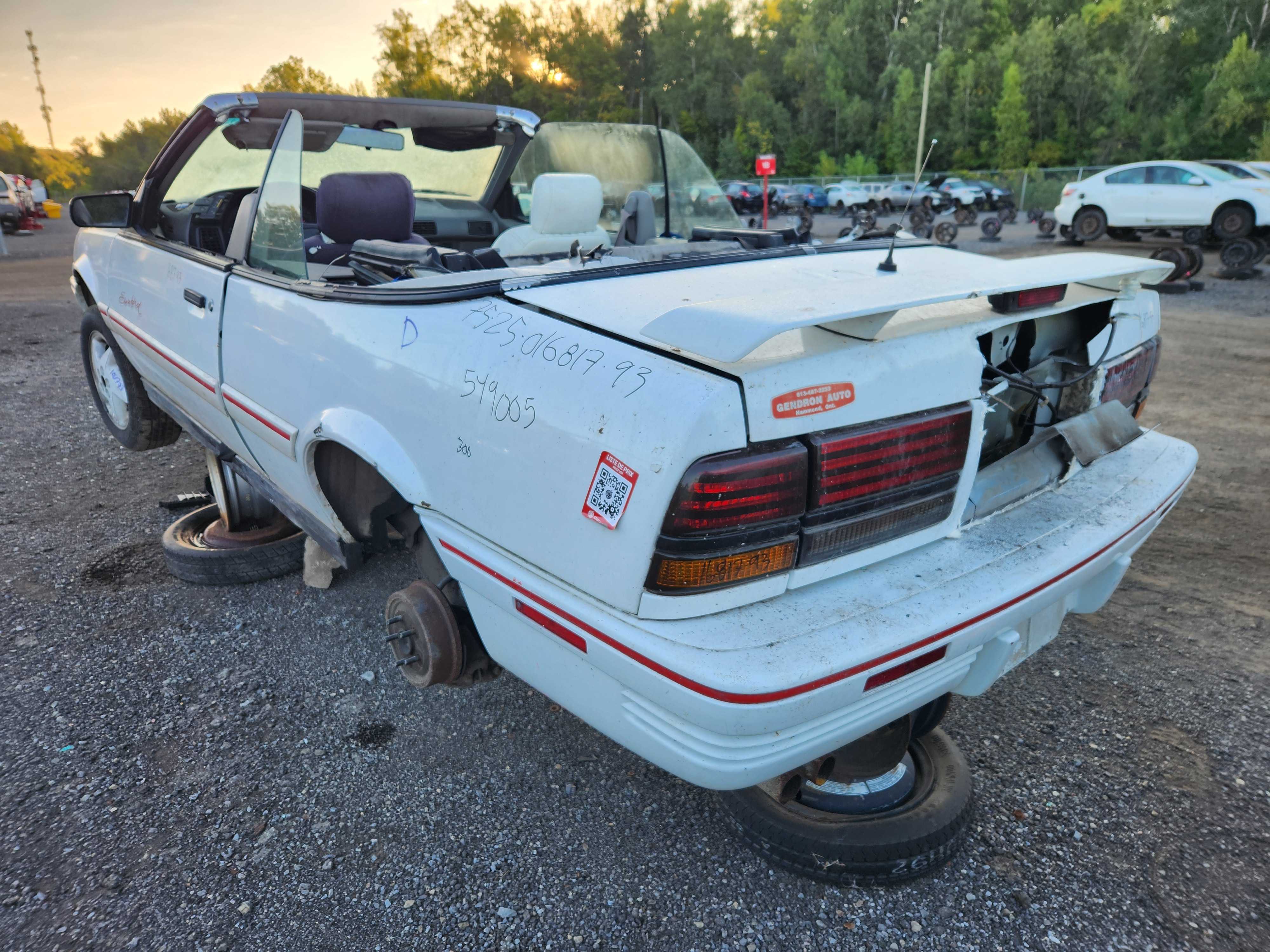 PONTIAC SUNBIRD 1993