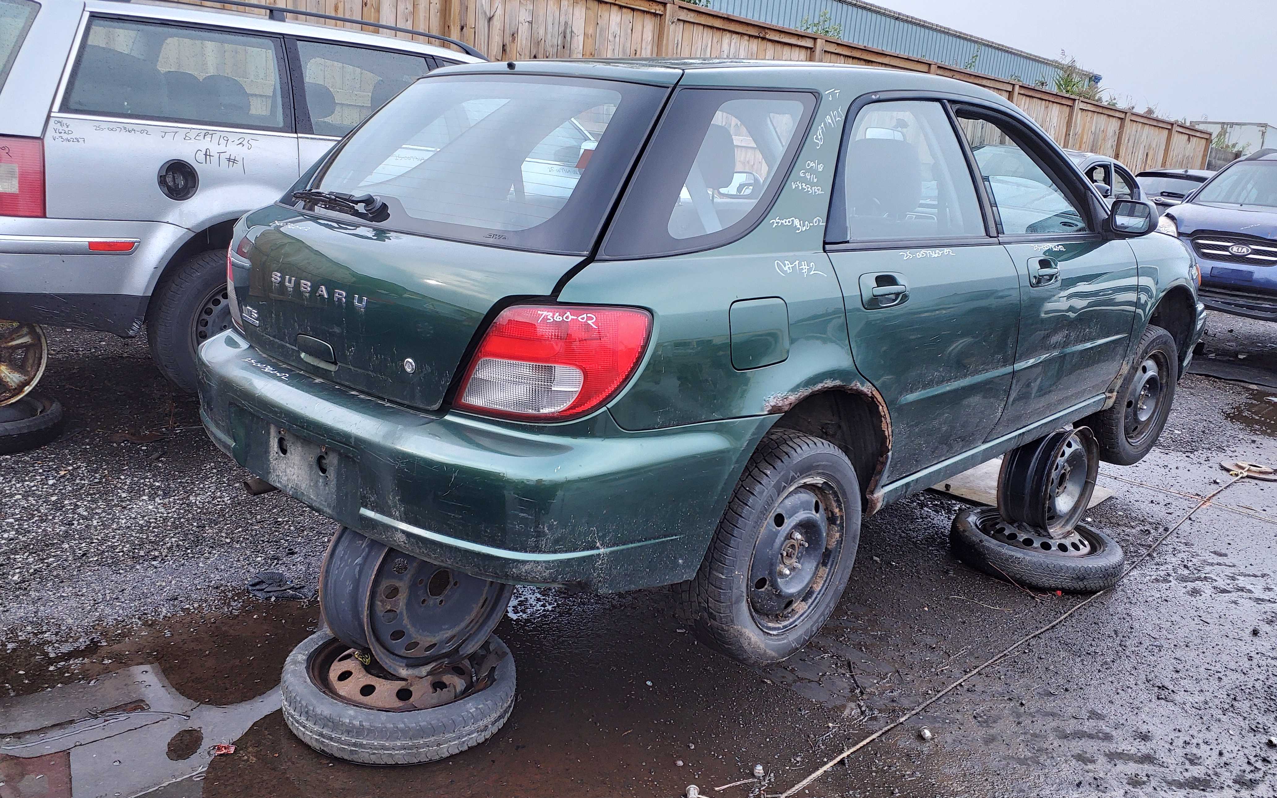 SUBARU IMPREZA 2002