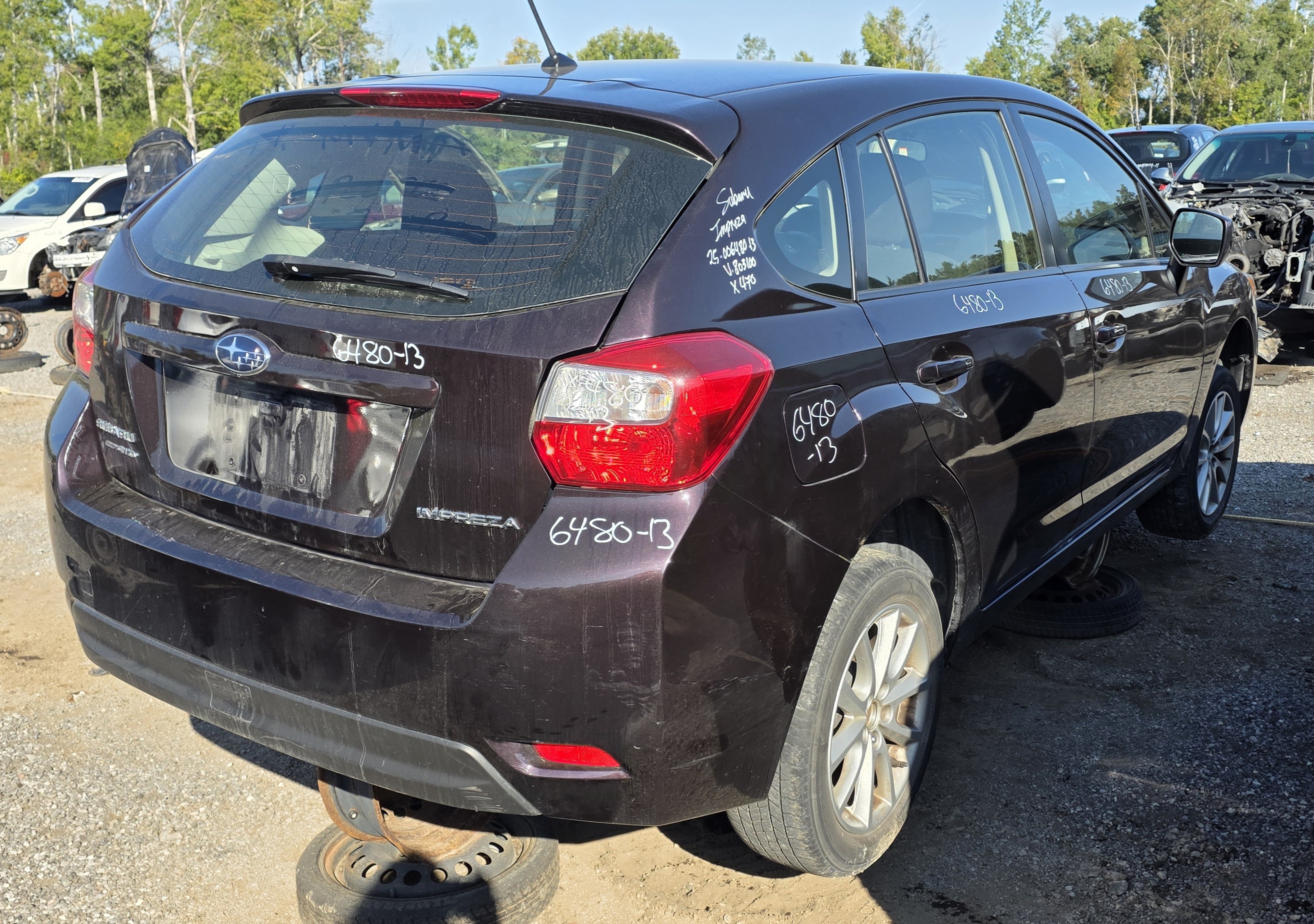 SUBARU IMPREZA 2013