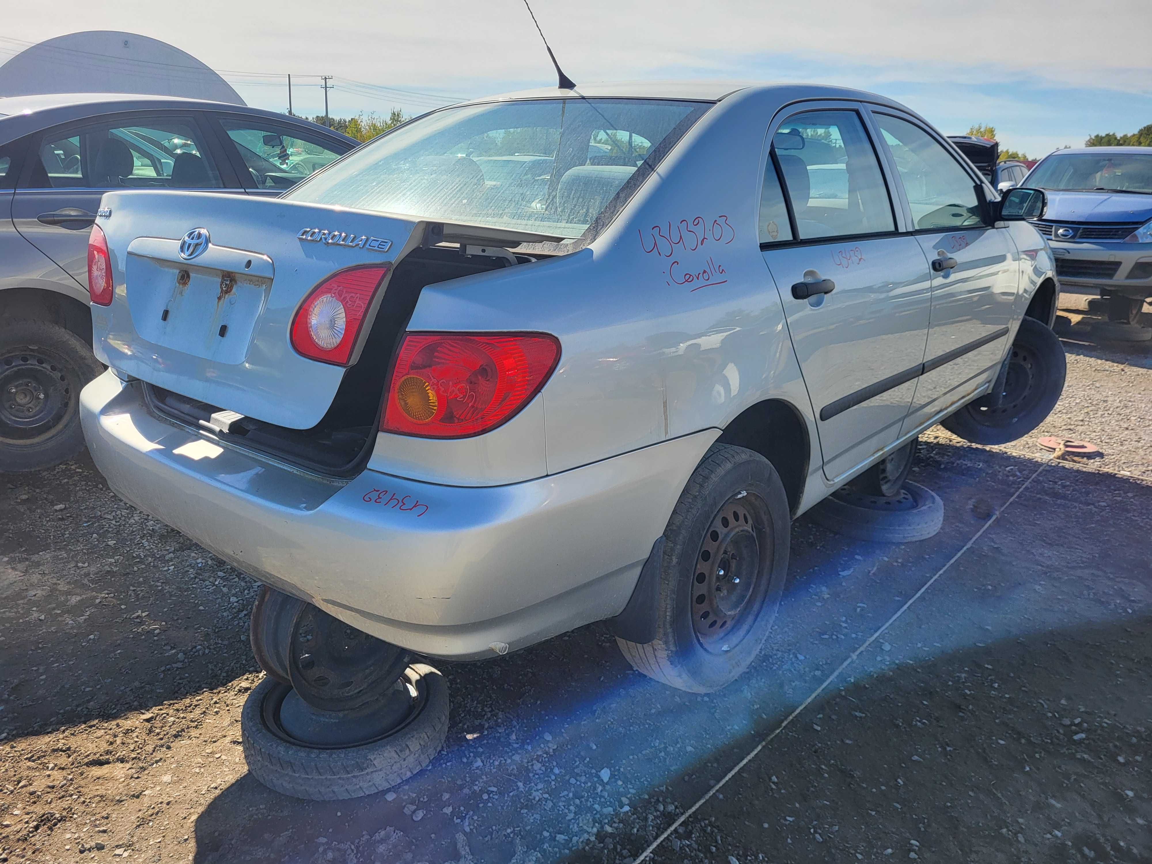 TOYOTA COROLLA 2003