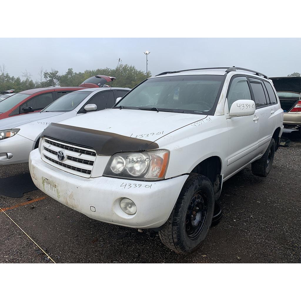 TOYOTA HIGHLANDER 2001