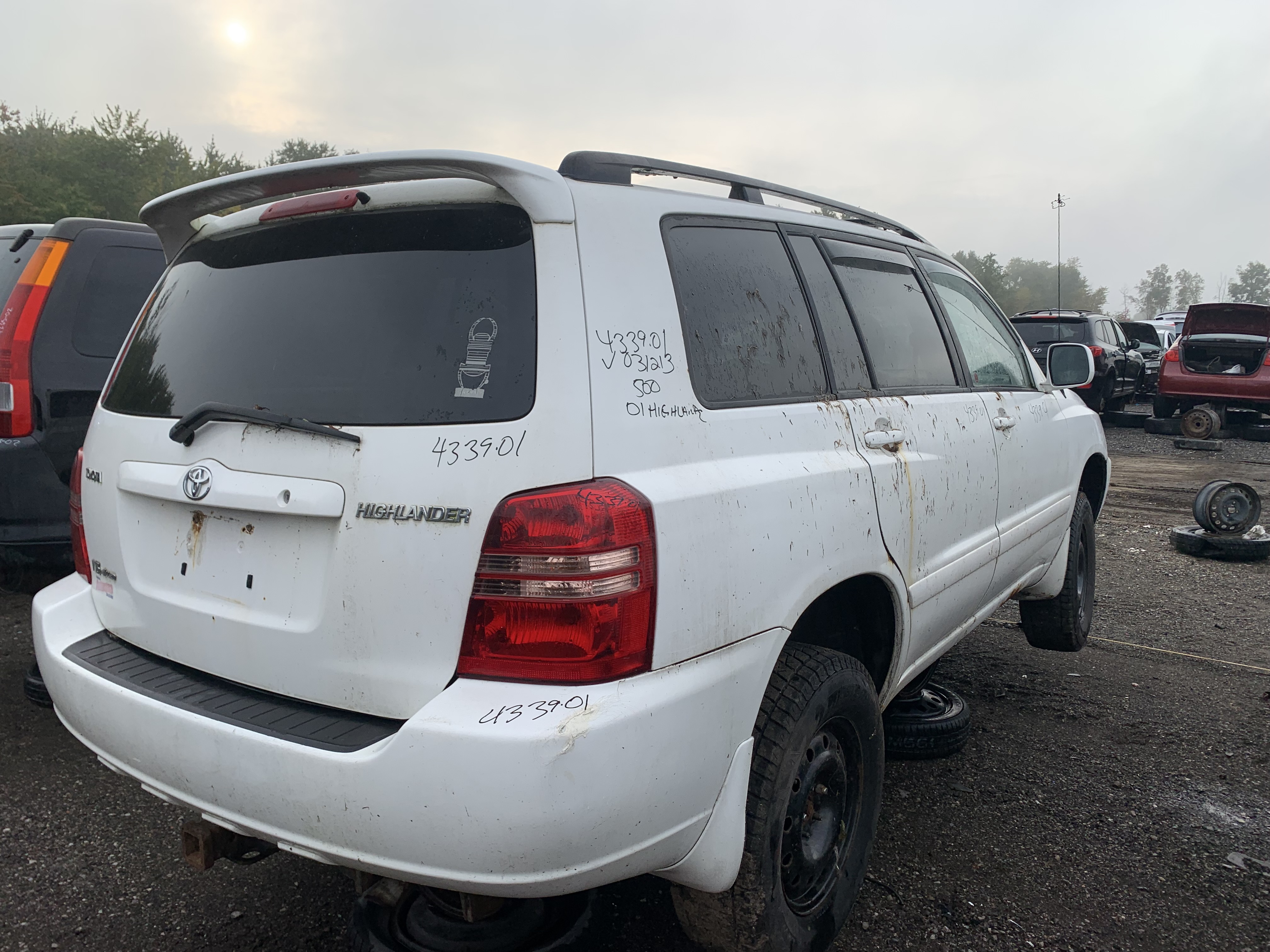 TOYOTA HIGHLANDER 2001