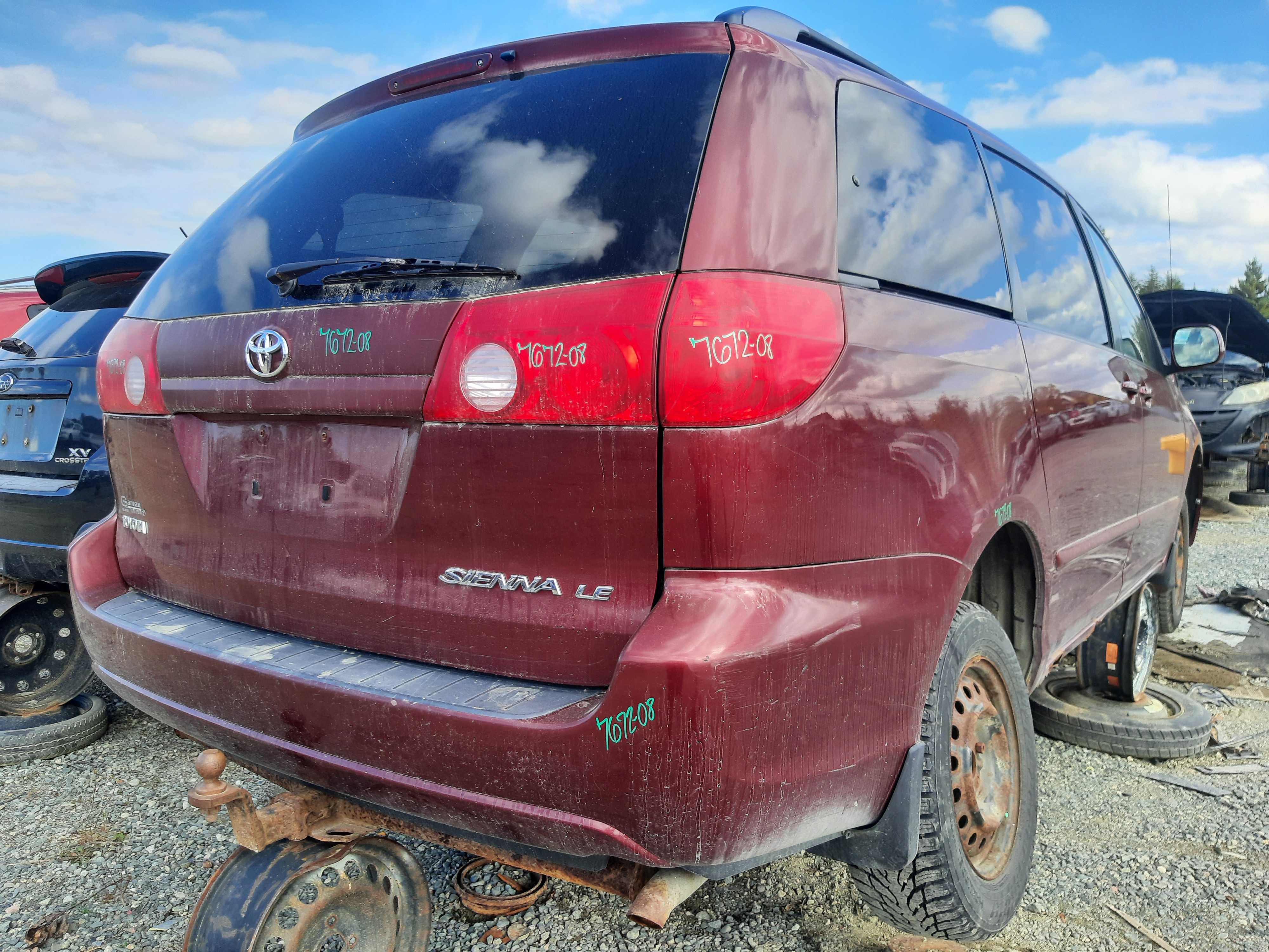 TOYOTA SIENNA 2008