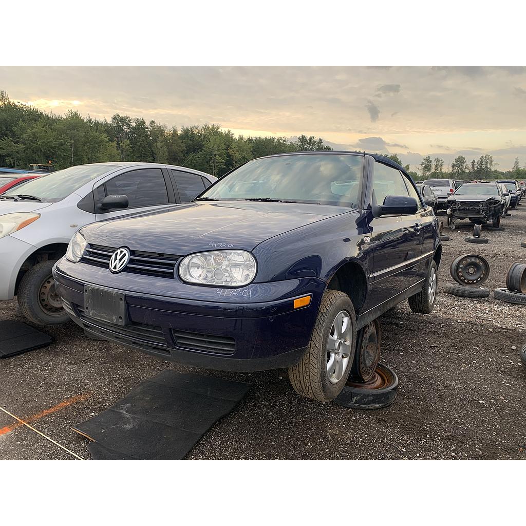 VOLKSWAGEN CABRIO 2001
