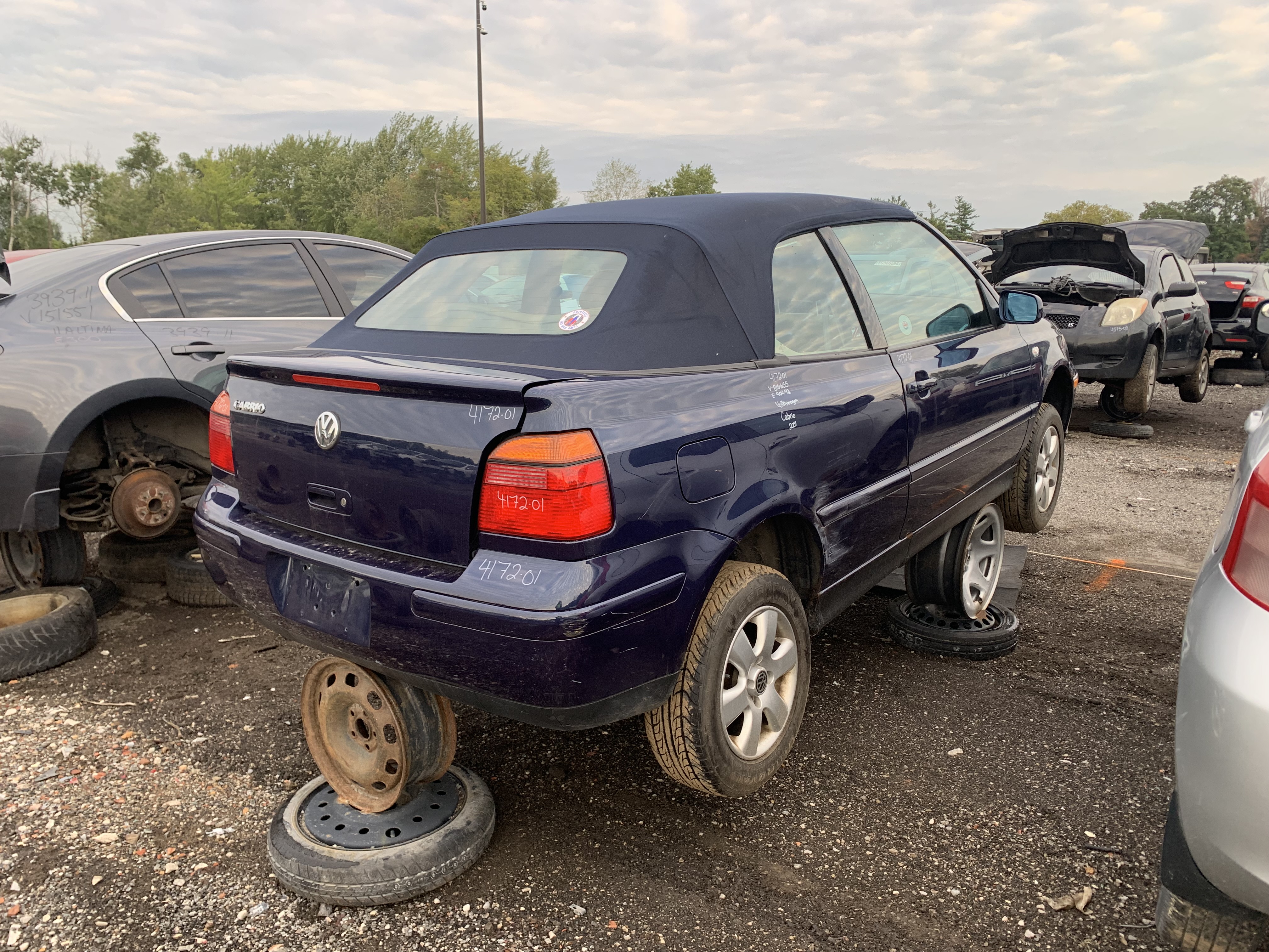 VOLKSWAGEN CABRIO 2001