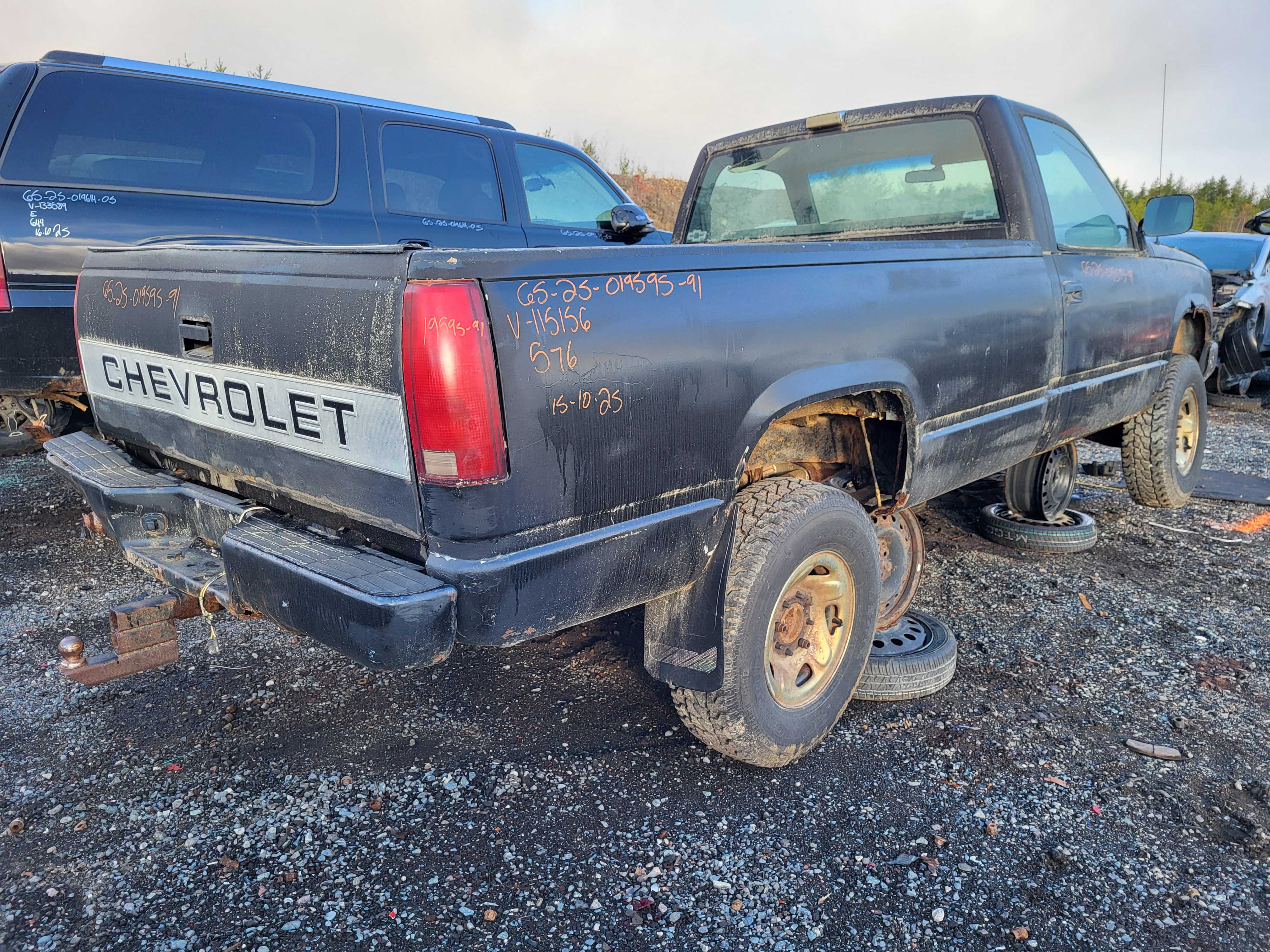 CHEVROLET 2500 PICKUPS 1991