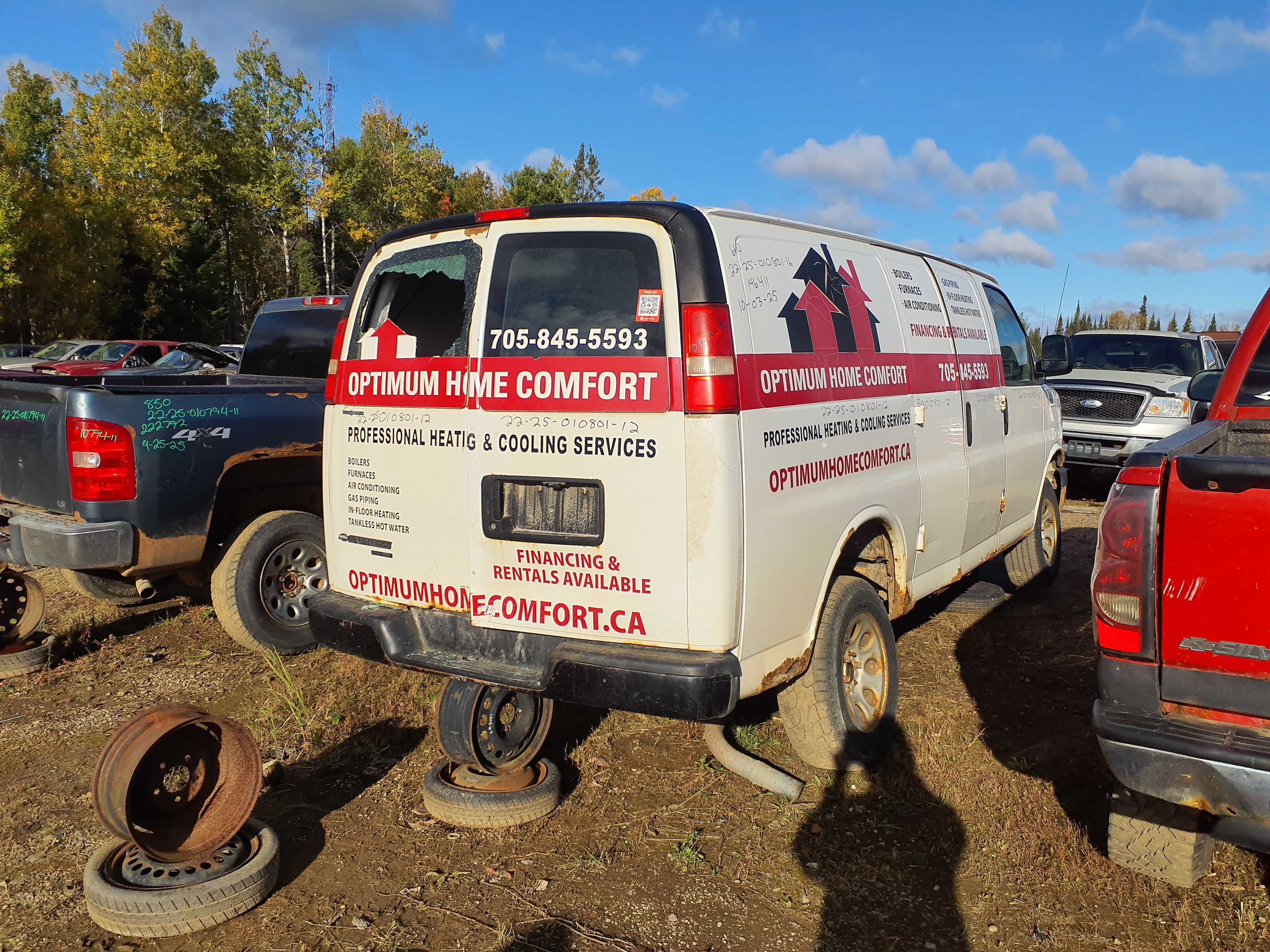 CHEVROLET EXPRESS VAN 2012