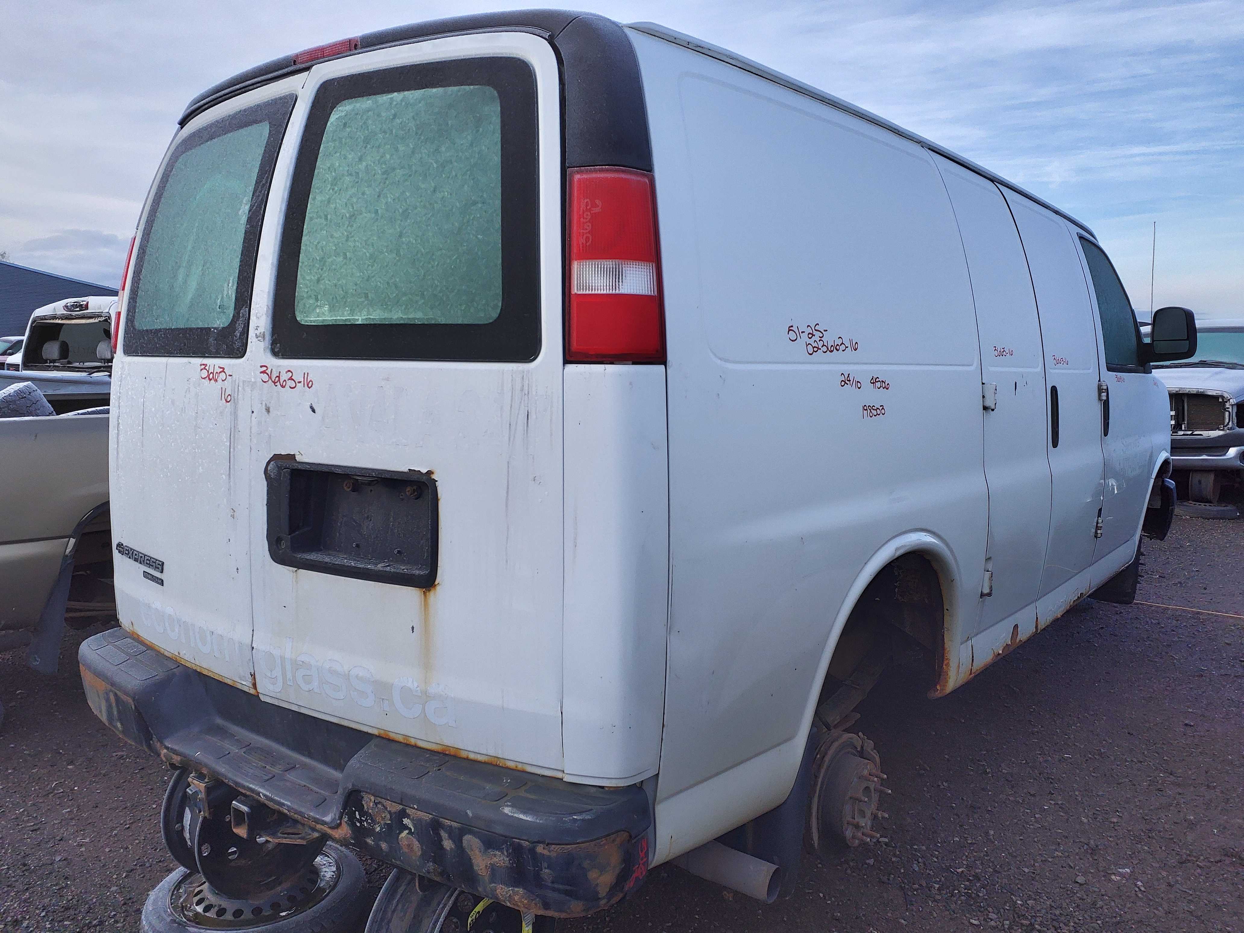 CHEVROLET EXPRESS VAN 2016