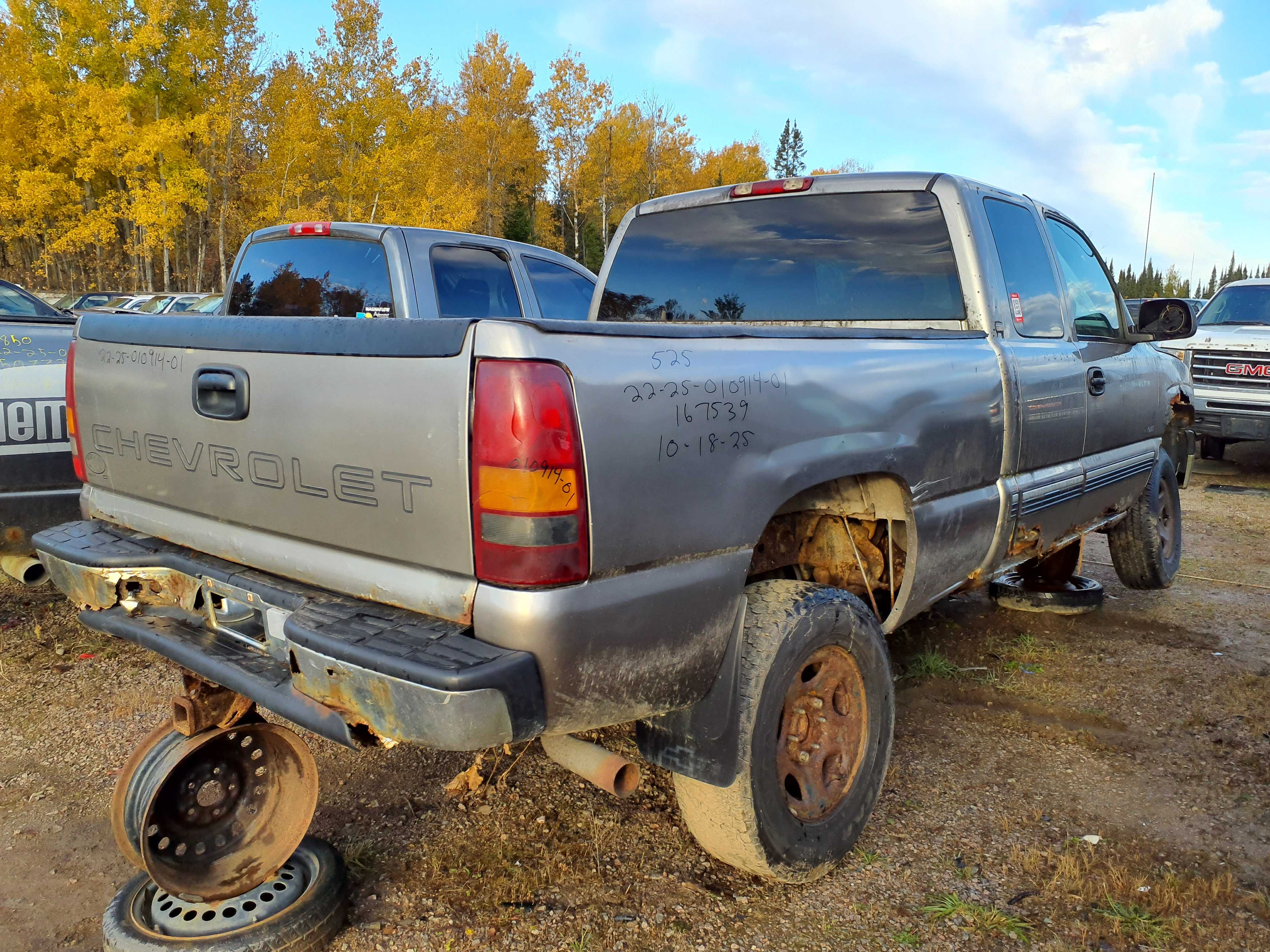 CHEVROLET SILVERADO 1500 2001