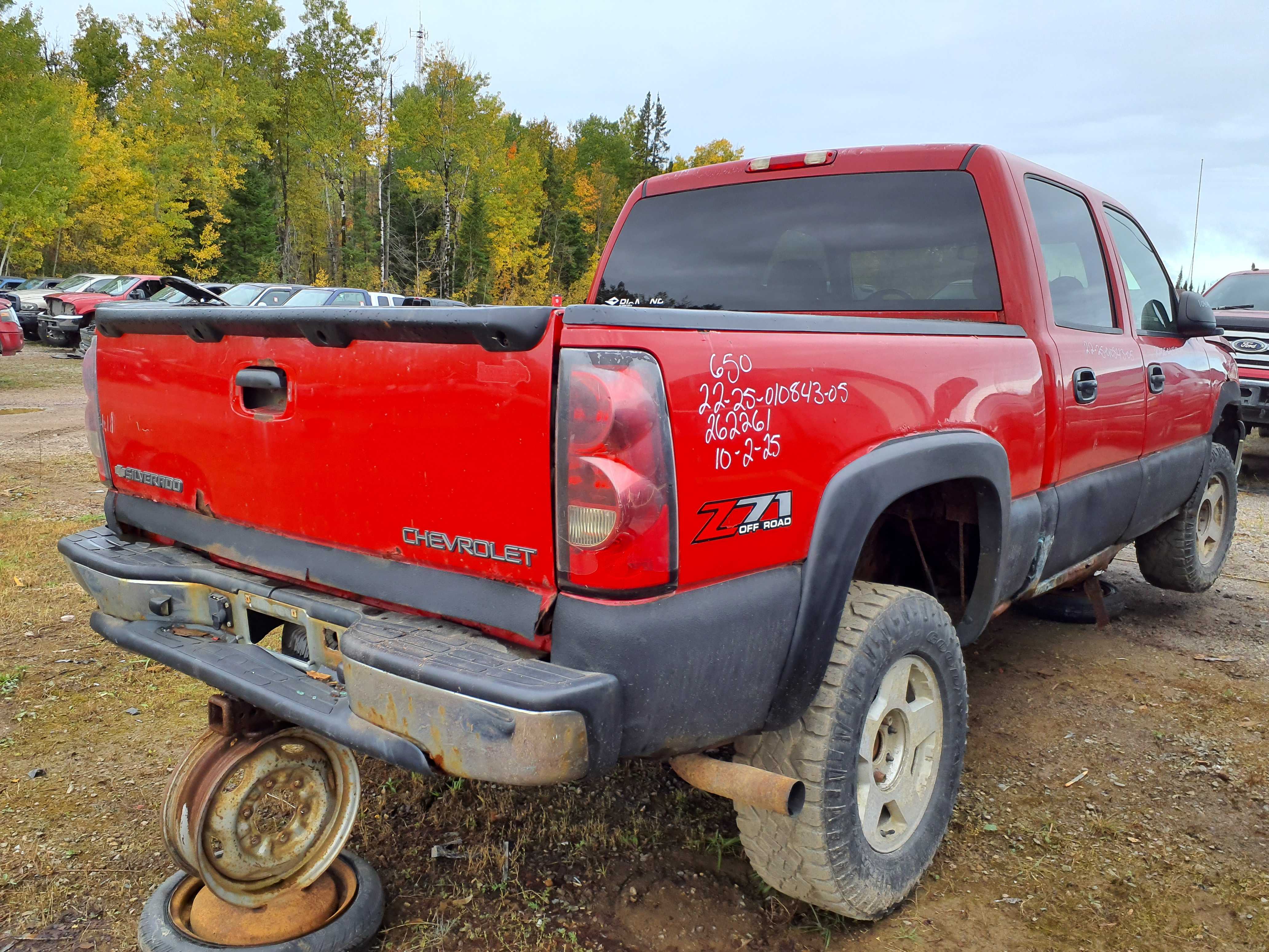 CHEVROLET SILVERADO 1500 2005