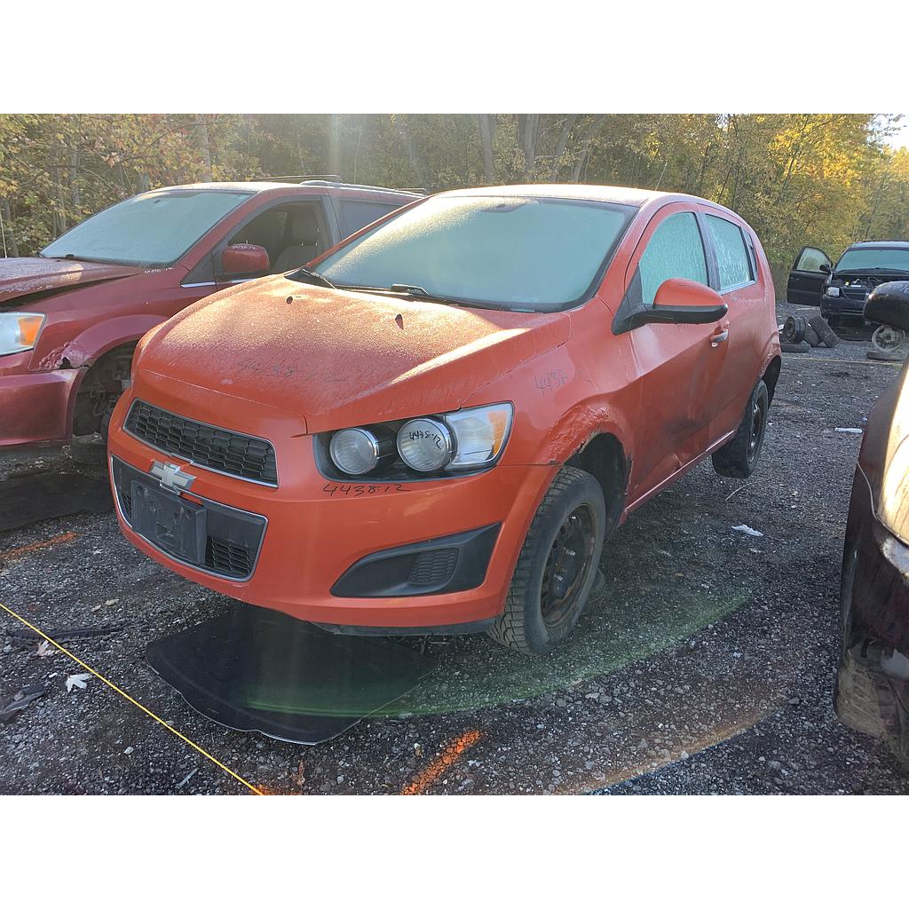CHEVROLET SONIC 2012