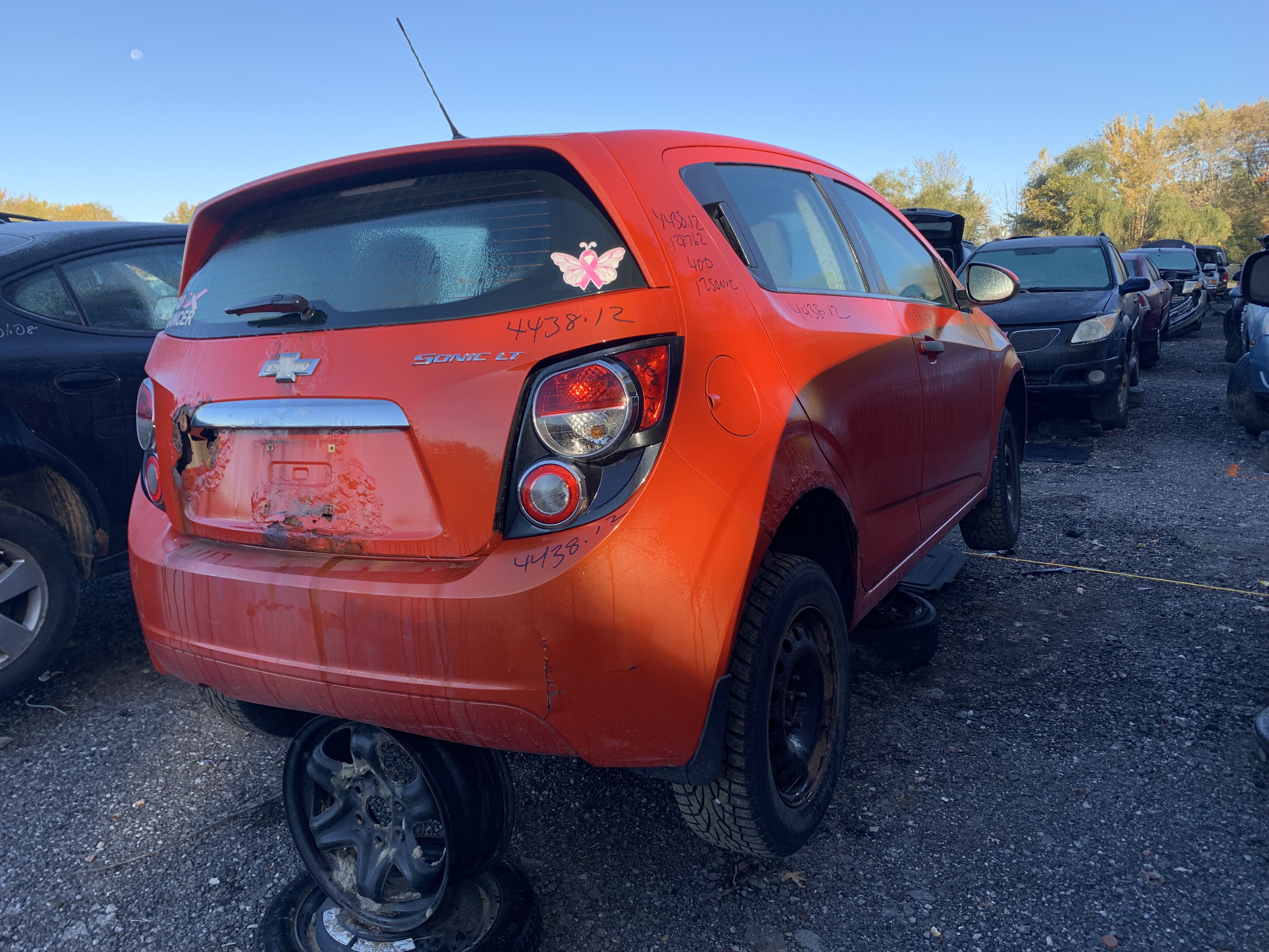 CHEVROLET SONIC 2012