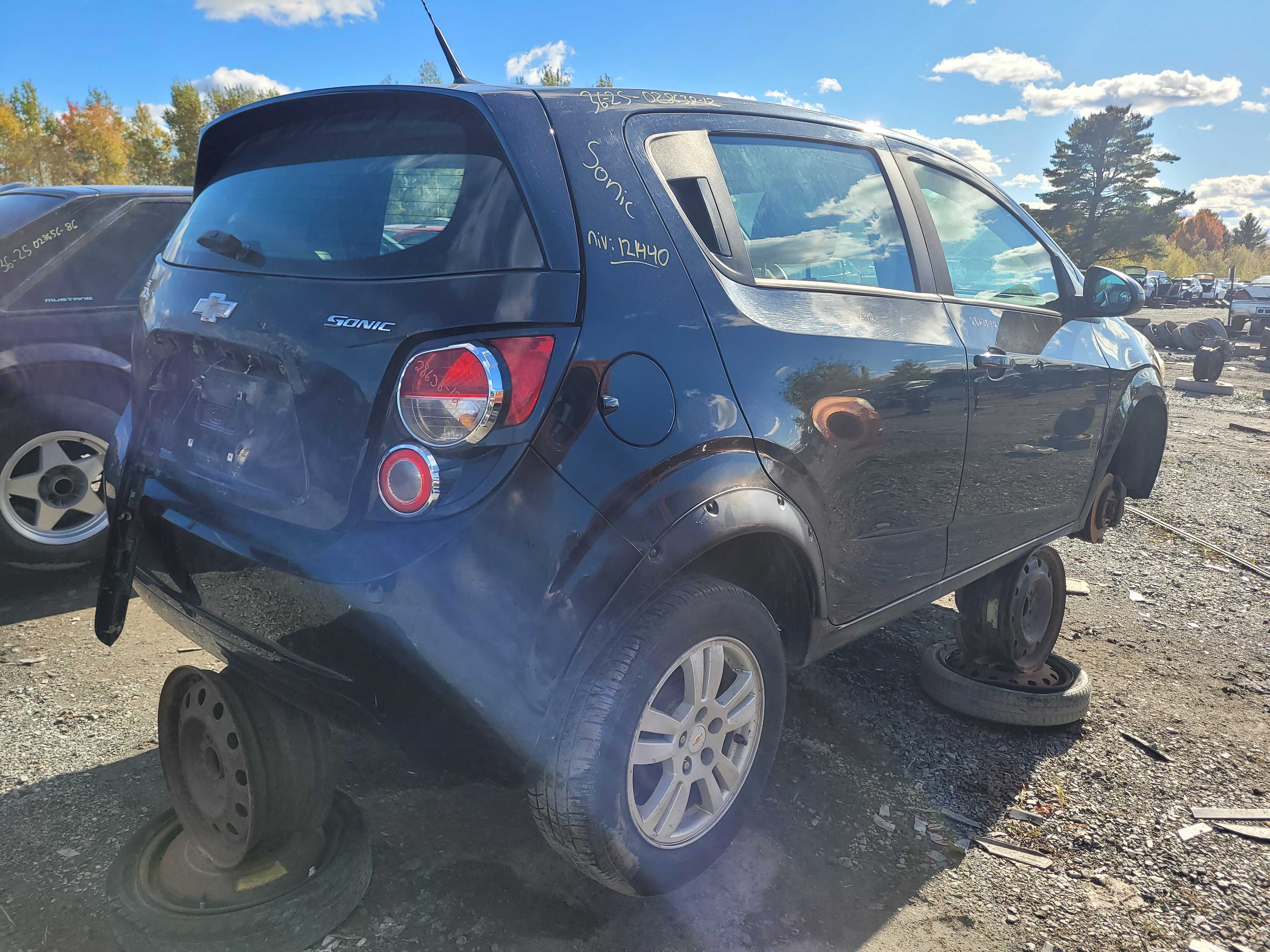 CHEVROLET SONIC 2012