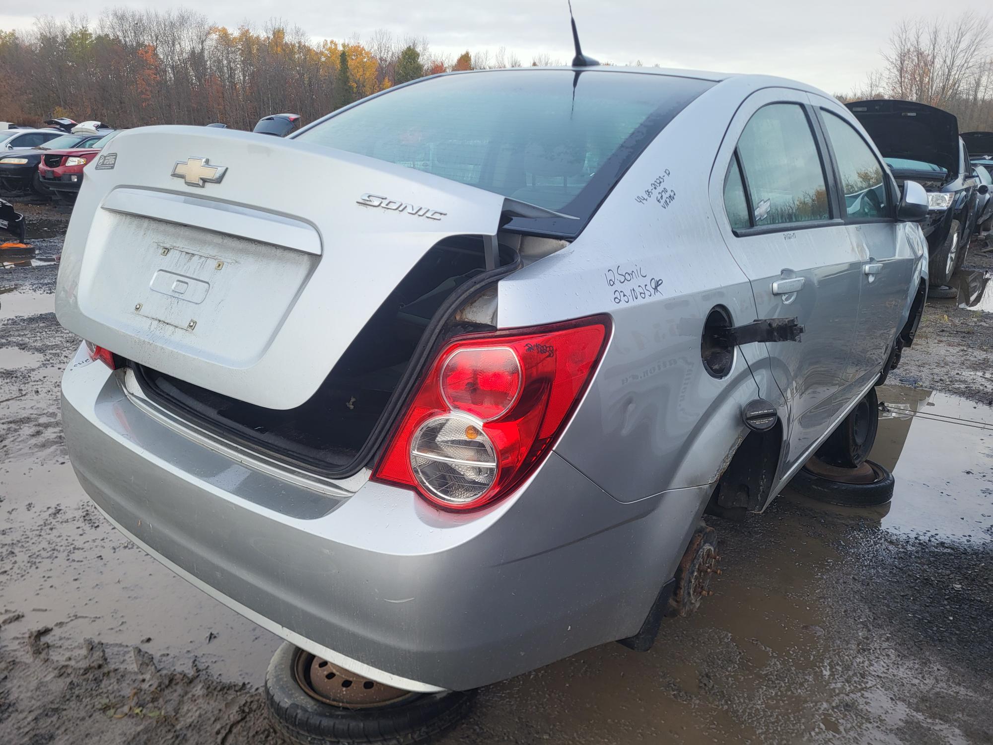 CHEVROLET SONIC 2012