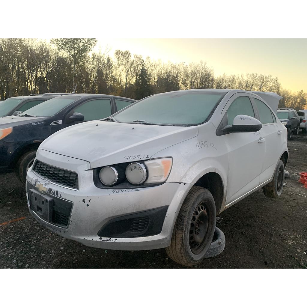 CHEVROLET SONIC 2012