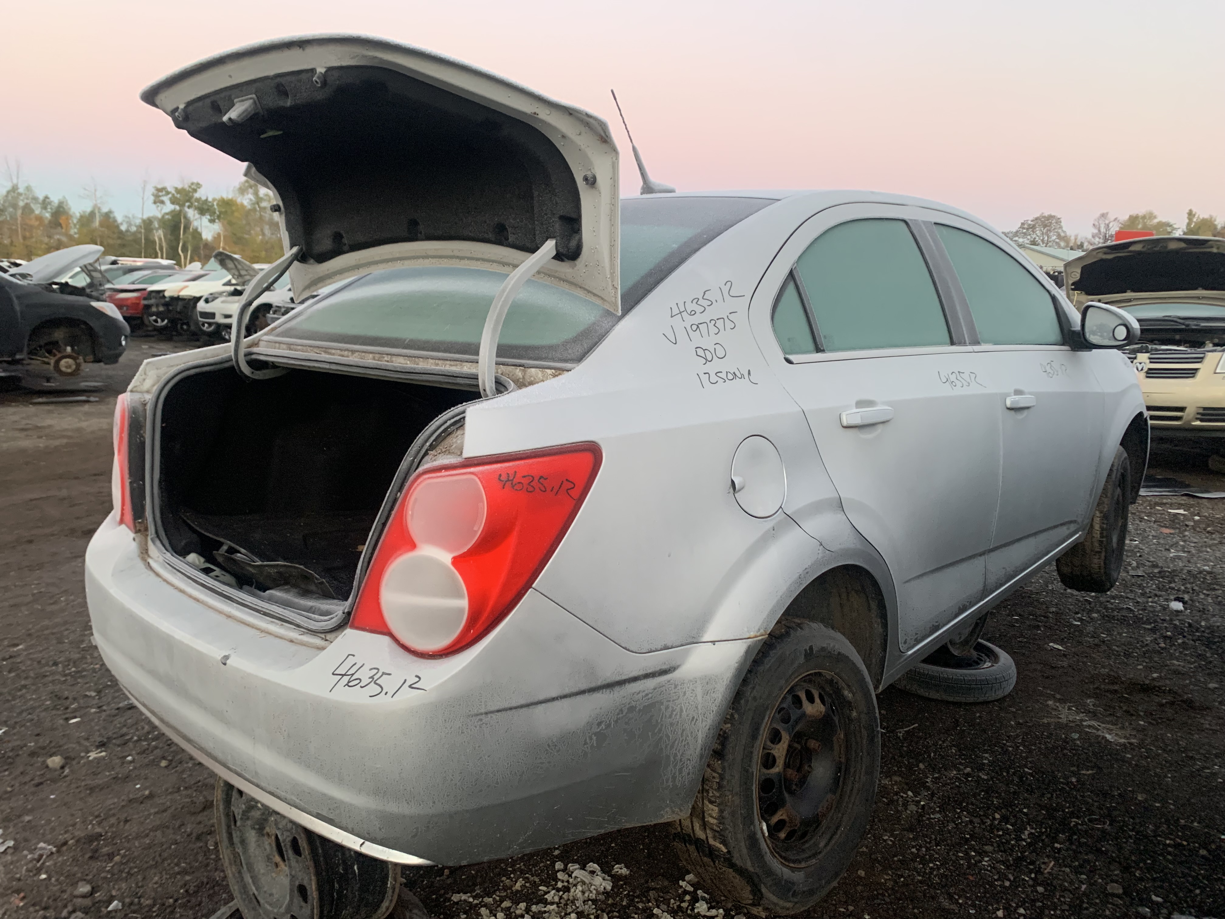 CHEVROLET SONIC 2012