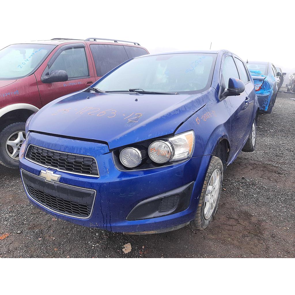 CHEVROLET SONIC 2012