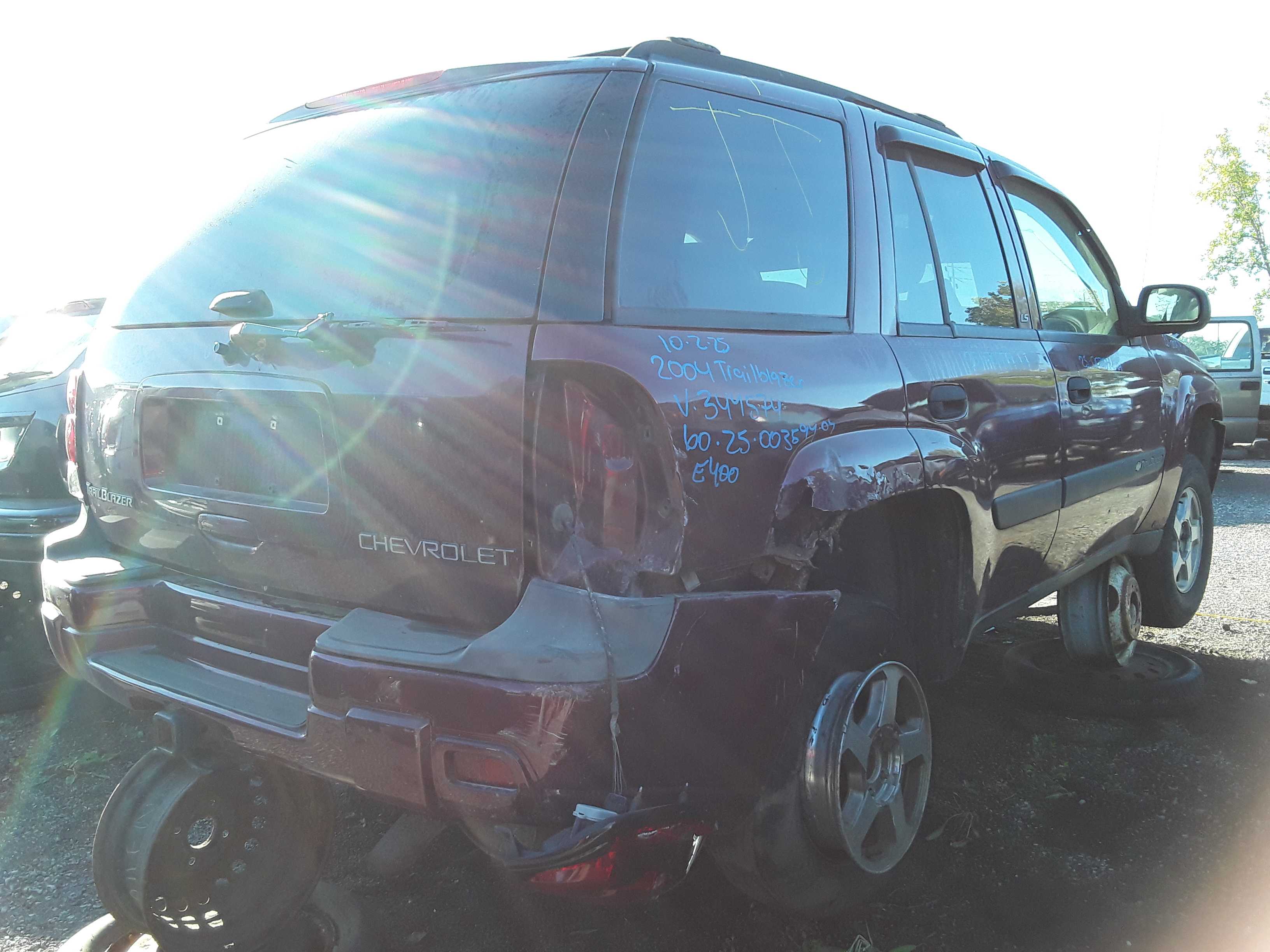 CHEVROLET TRAILBLAZER 2004