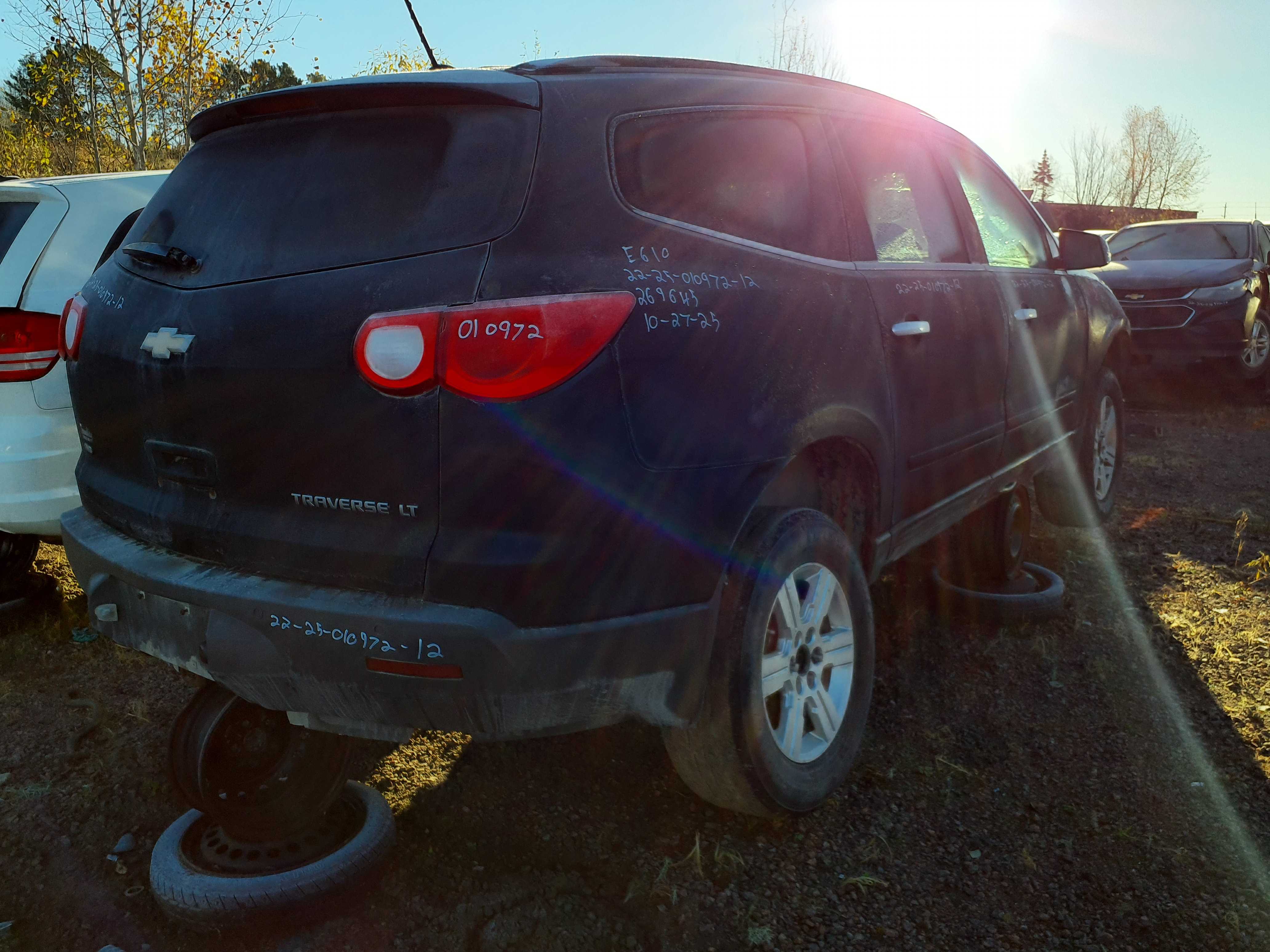 CHEVROLET TRAVERSE 2012