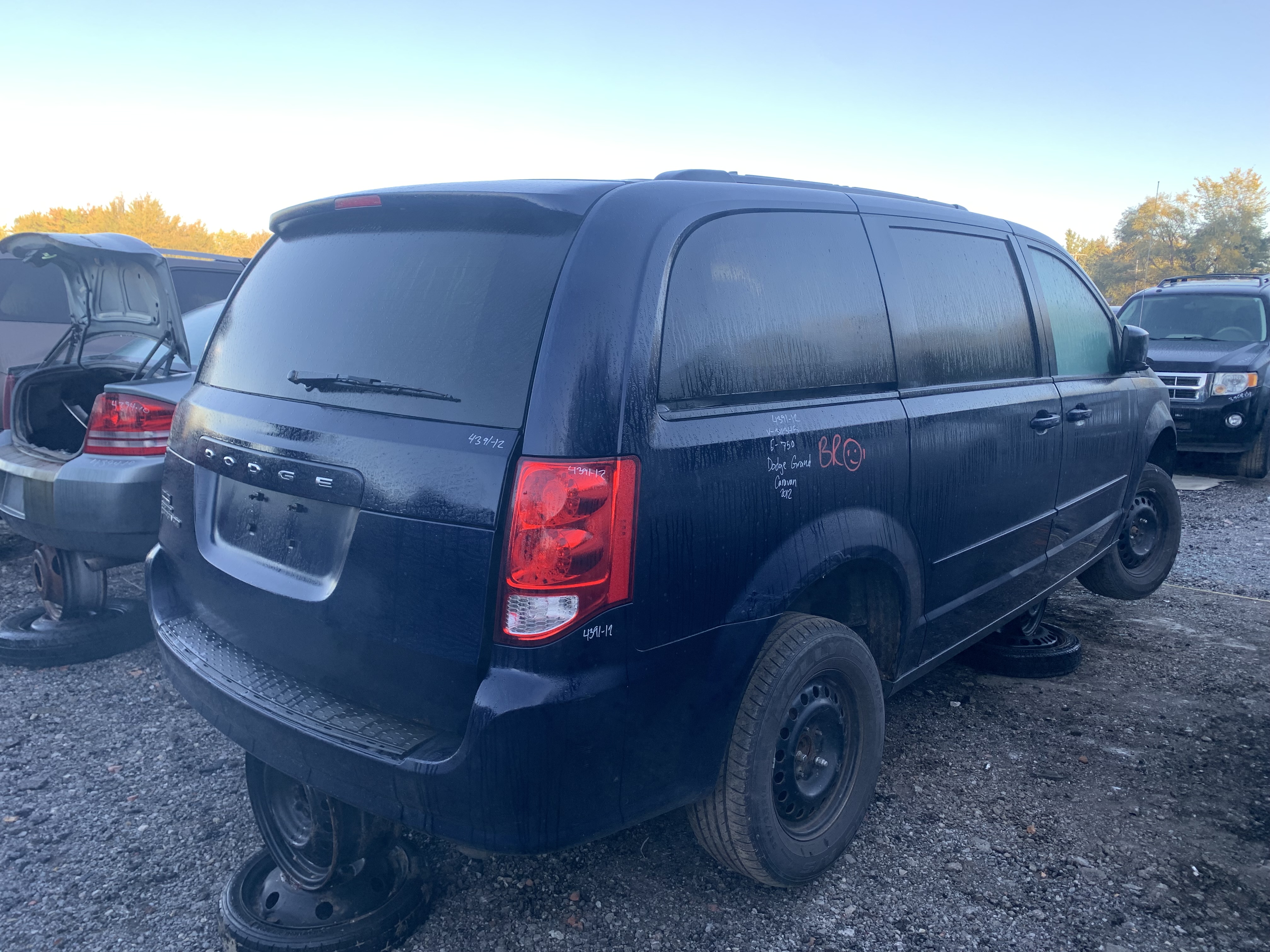 DODGE GRAND CARAVAN 2012