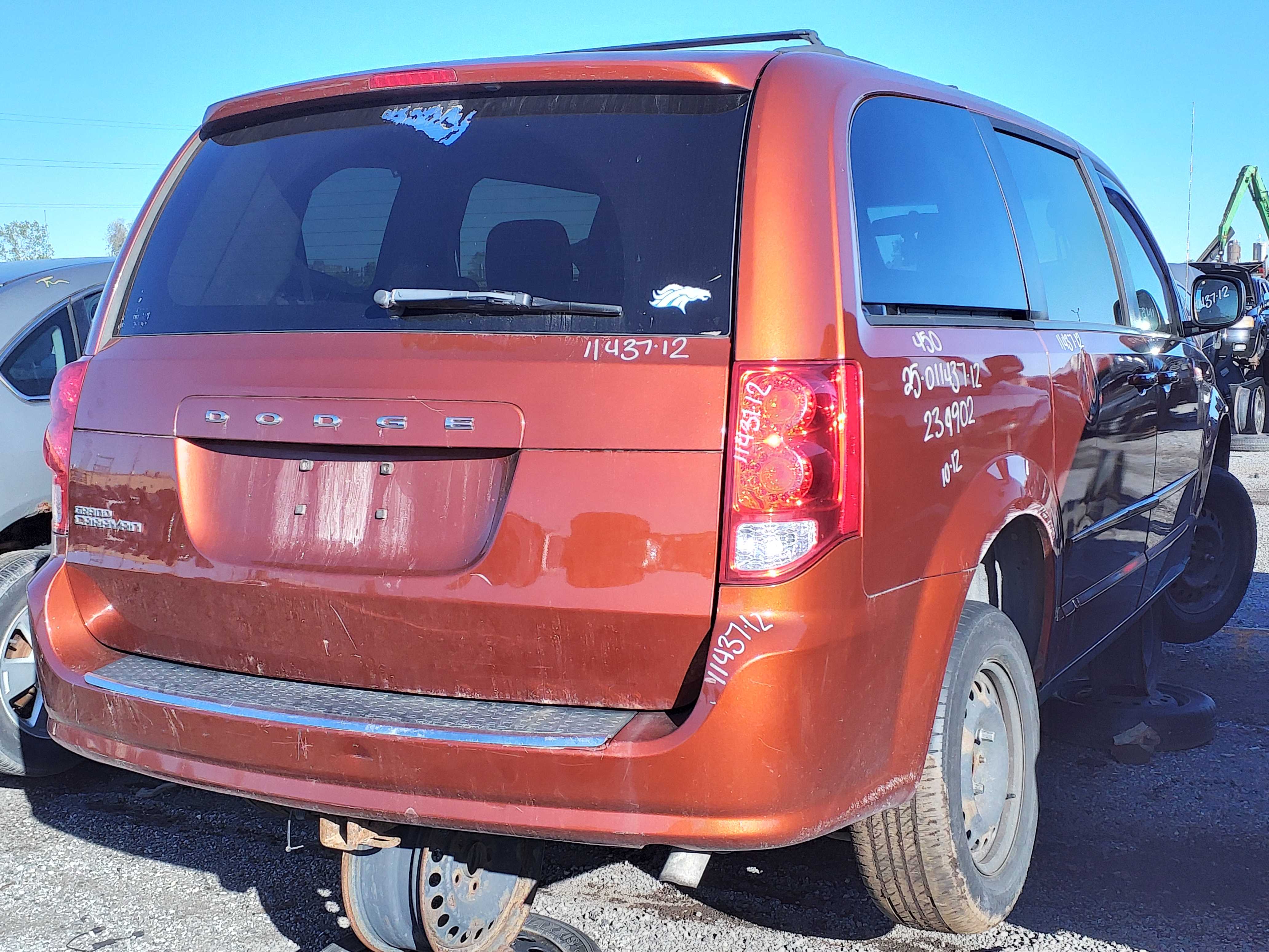DODGE GRAND CARAVAN 2012
