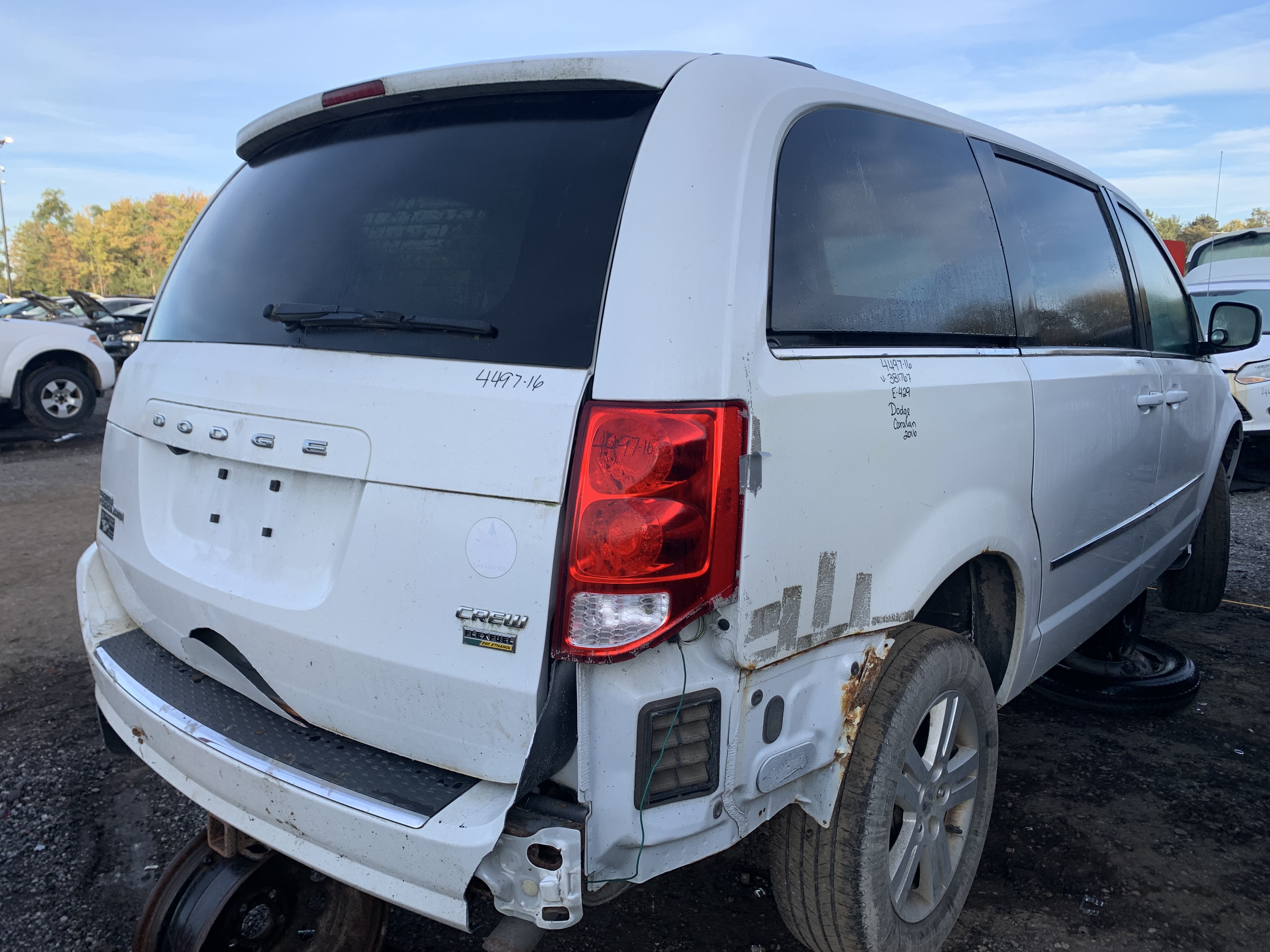 DODGE GRAND CARAVAN 2016