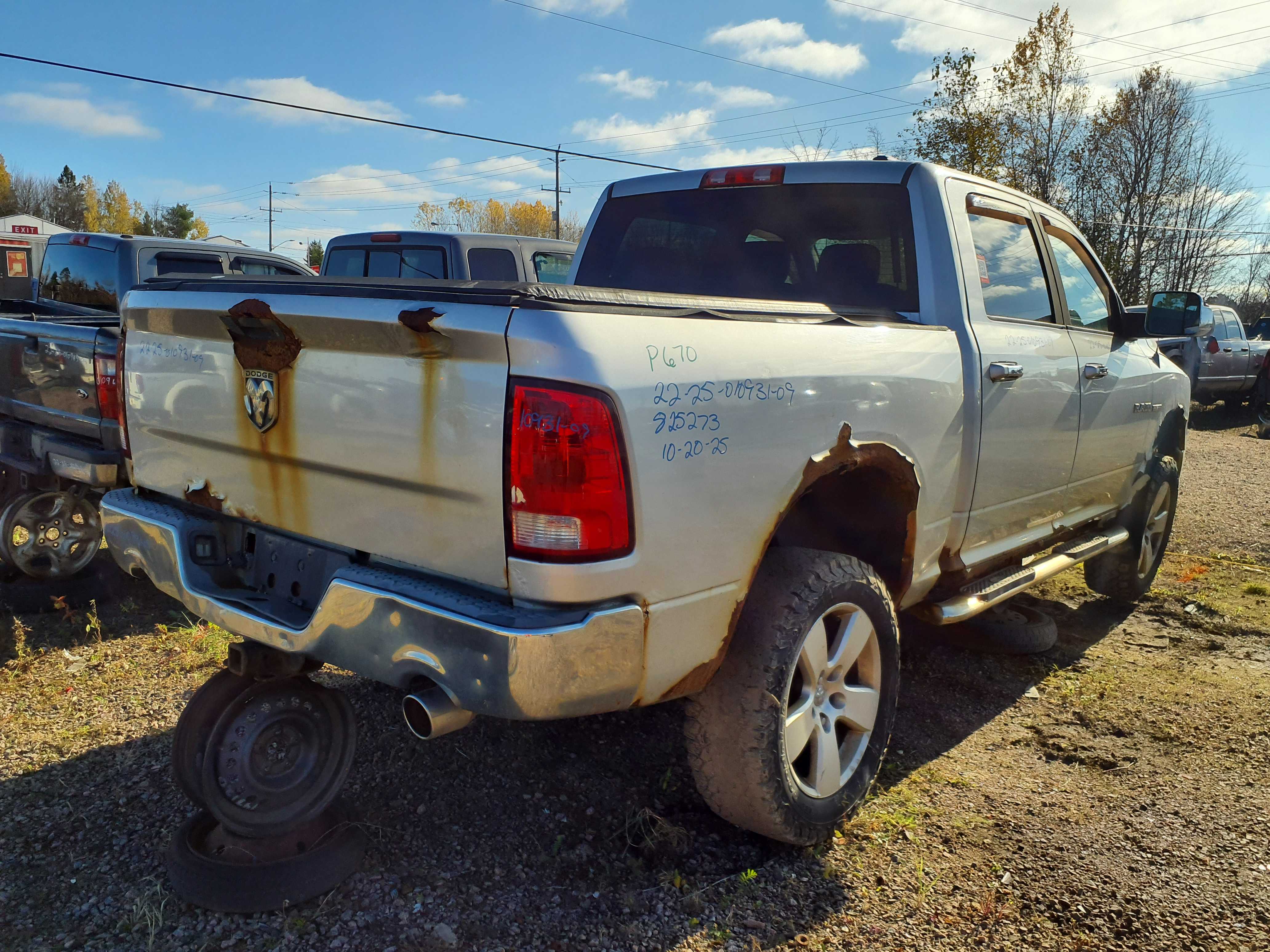 DODGE RAM 1500 2009