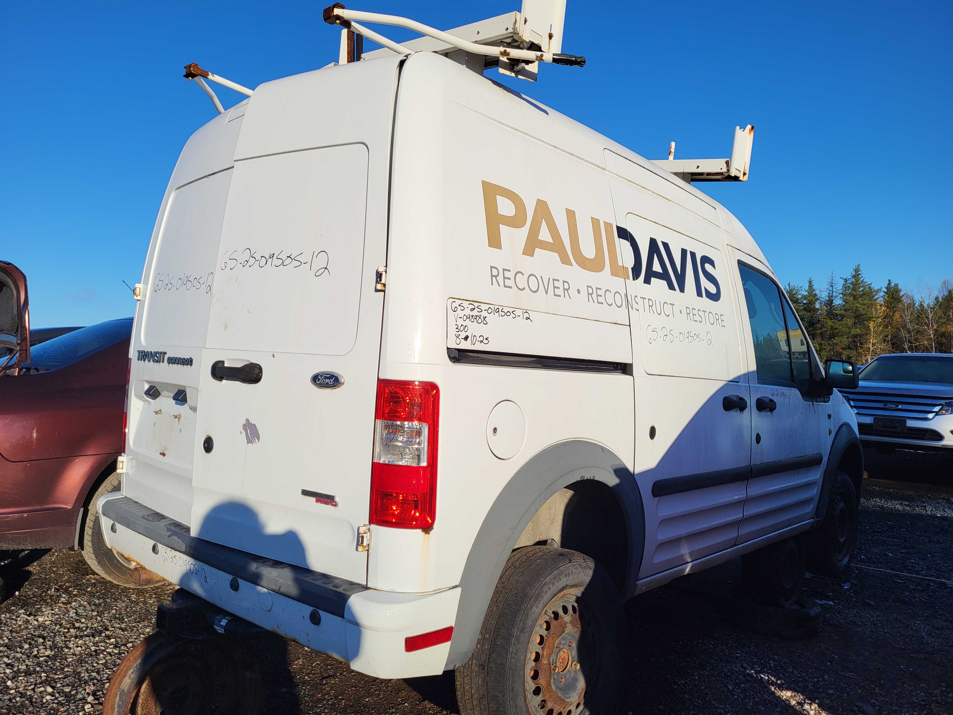 FORD TRANSIT VAN 2012