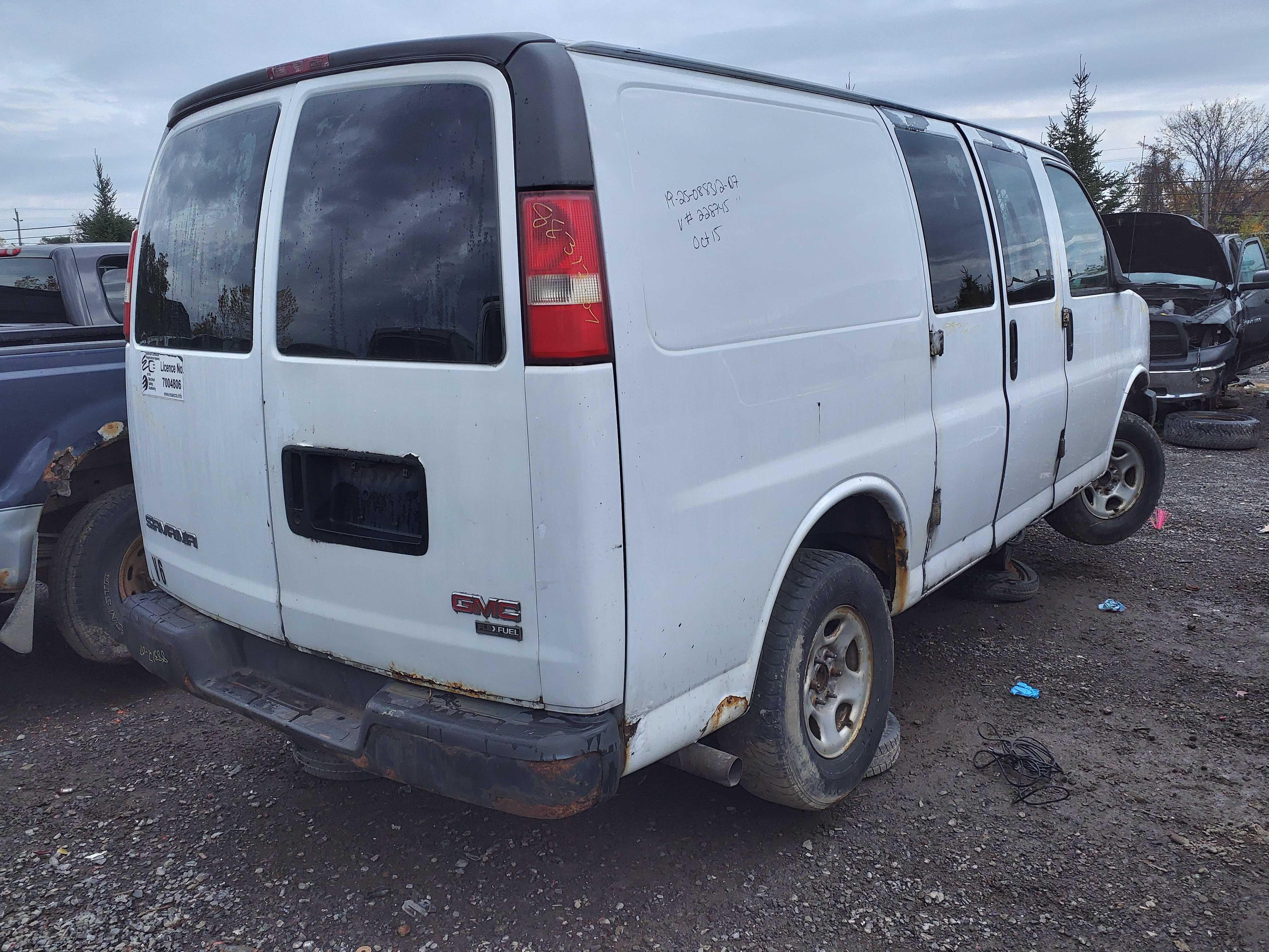 GMC SAVANA CARGO 2007