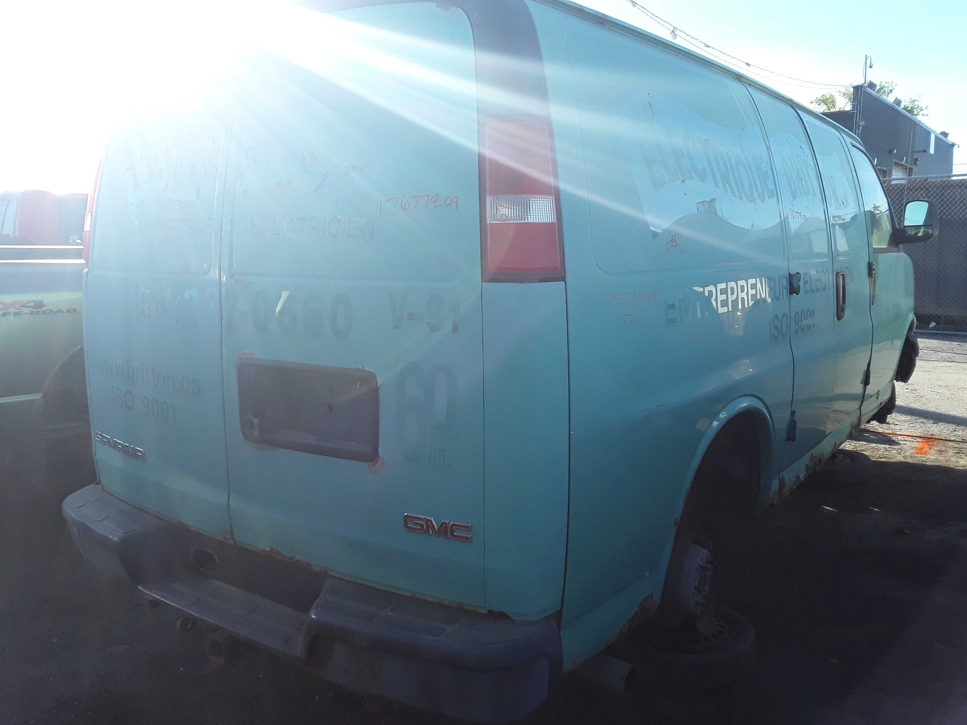 GMC SAVANA CARGO 2009