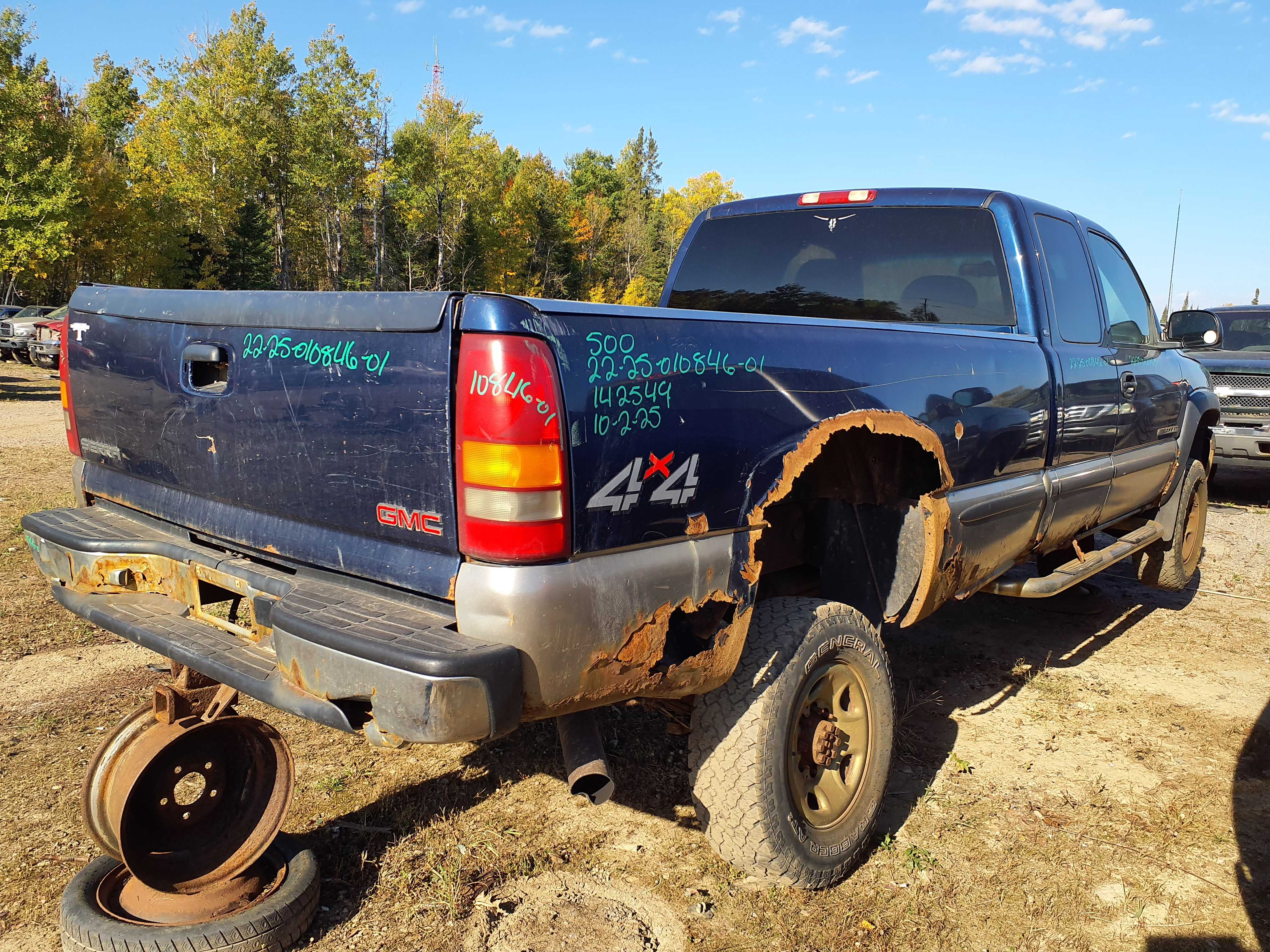 GMC SIERRA 2500 2001