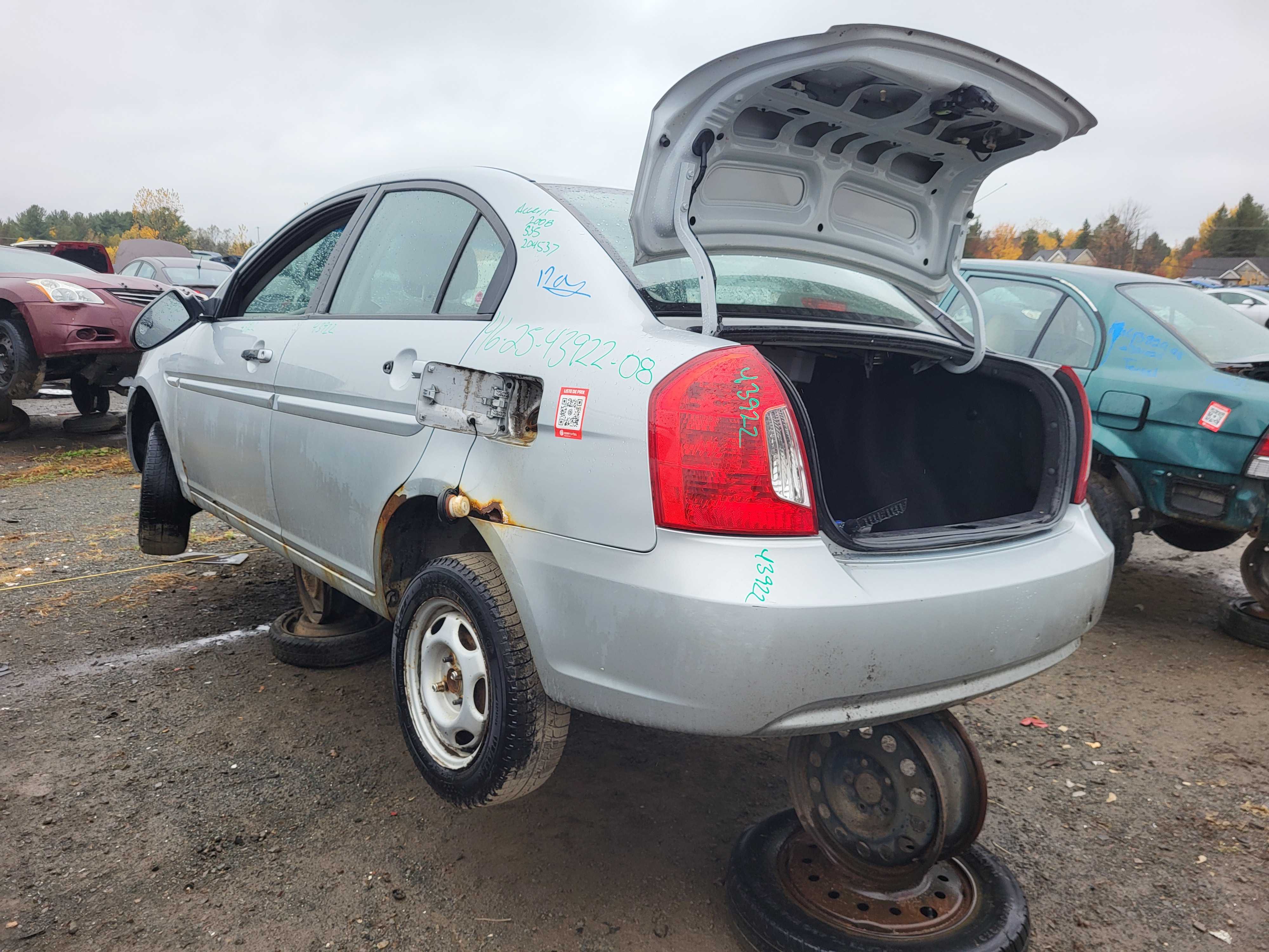 HYUNDAI ACCENT 2008