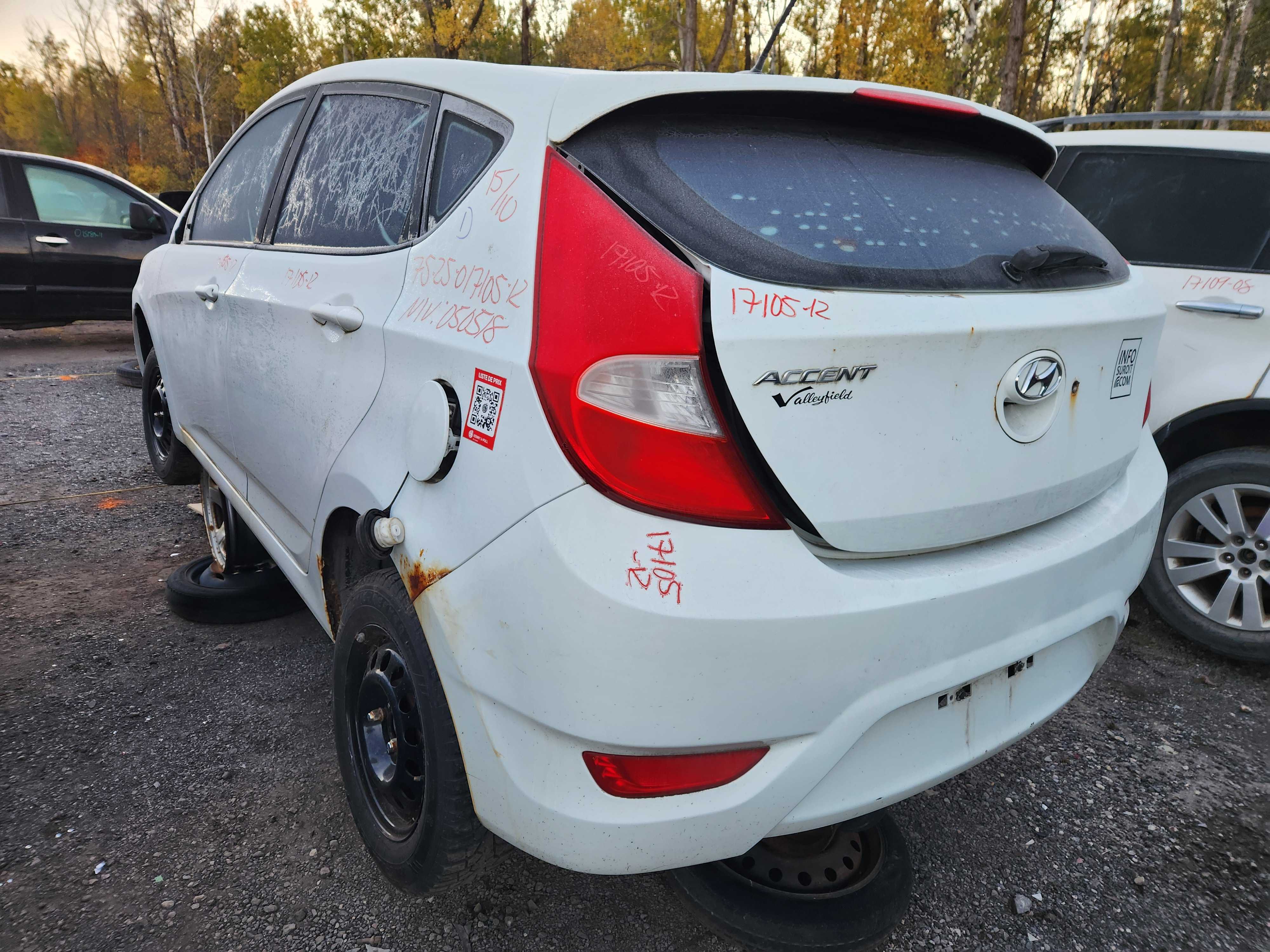 HYUNDAI ACCENT 2012