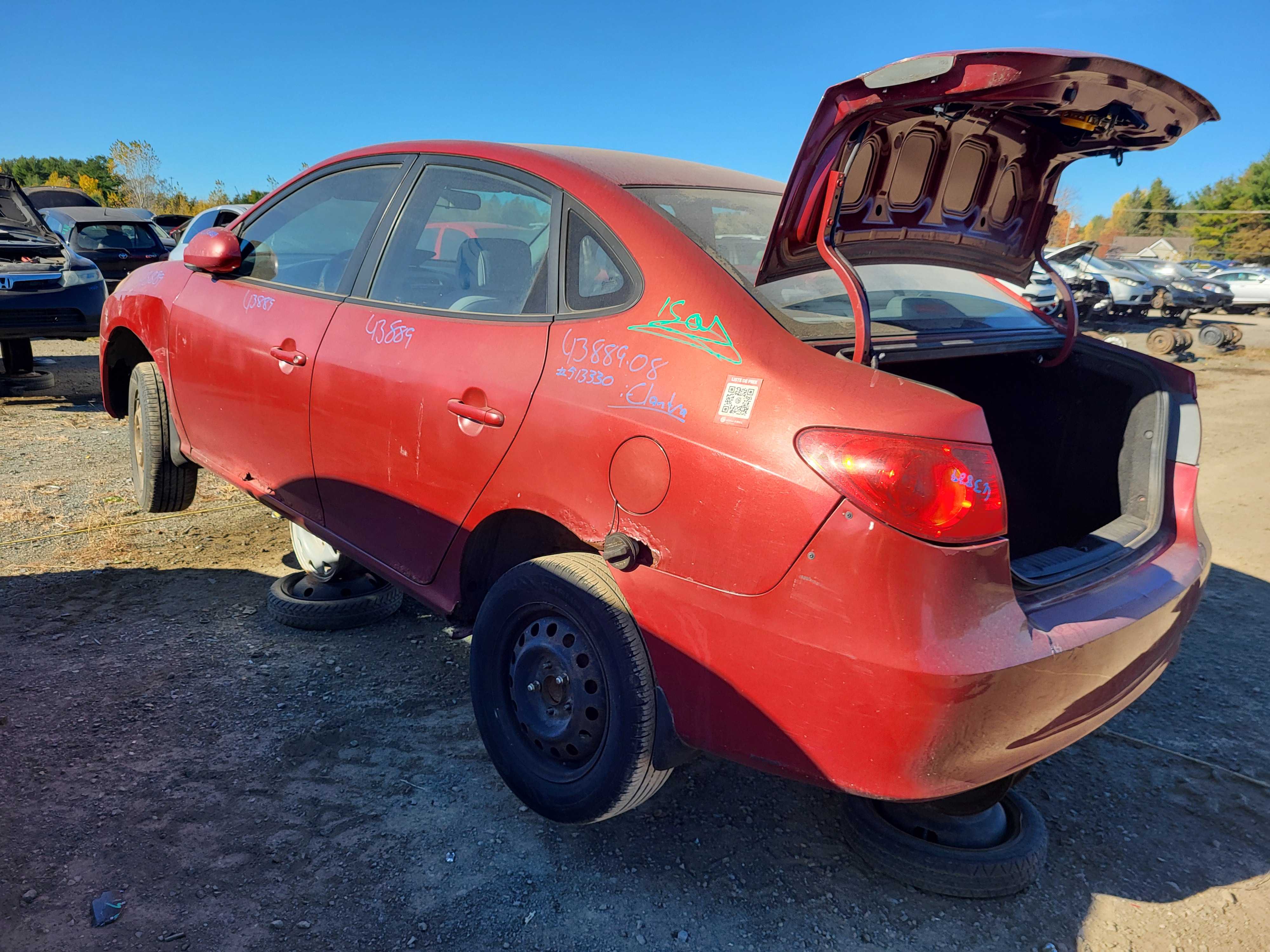 HYUNDAI ELANTRA 2008