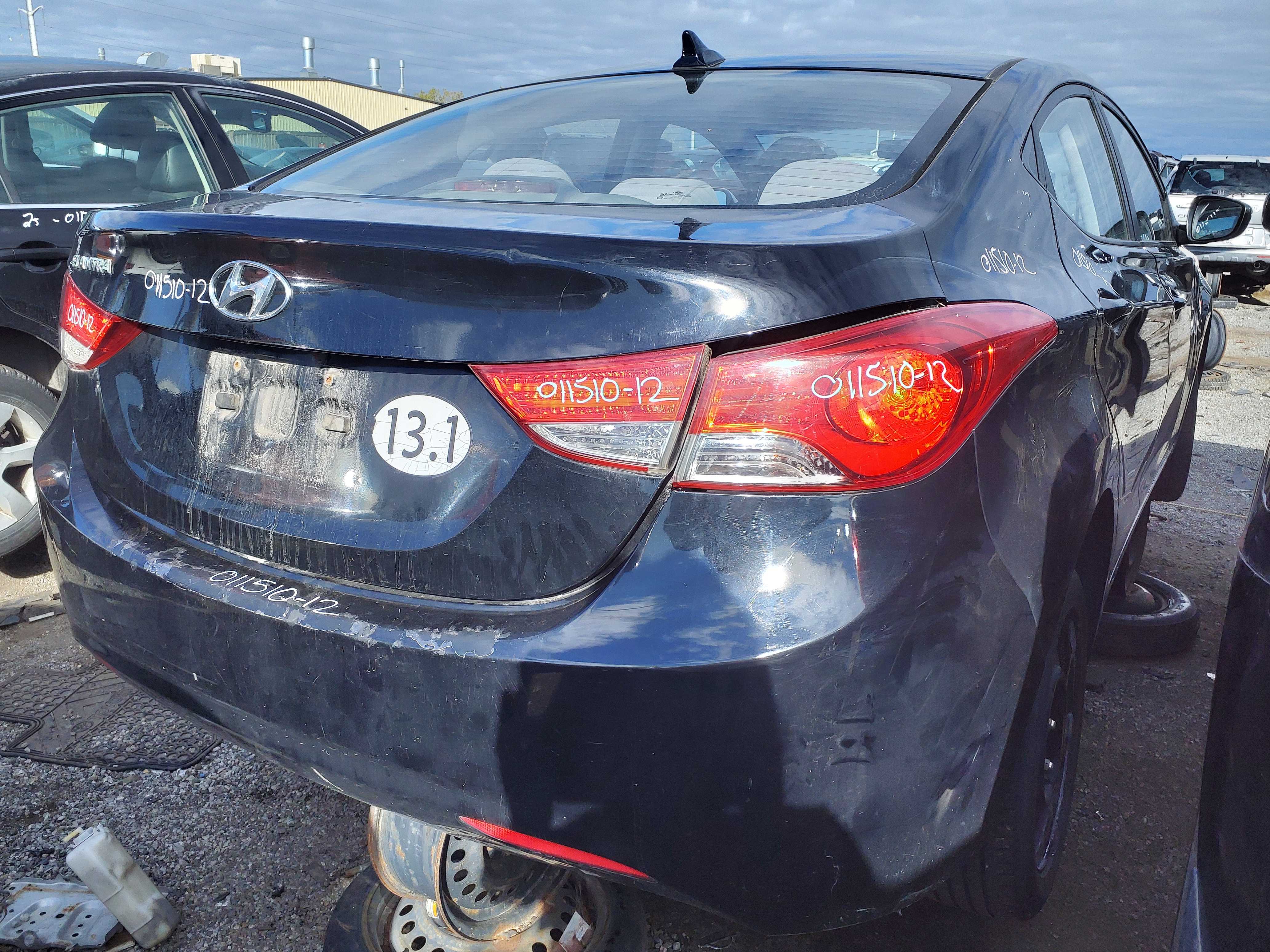 HYUNDAI ELANTRA 2012