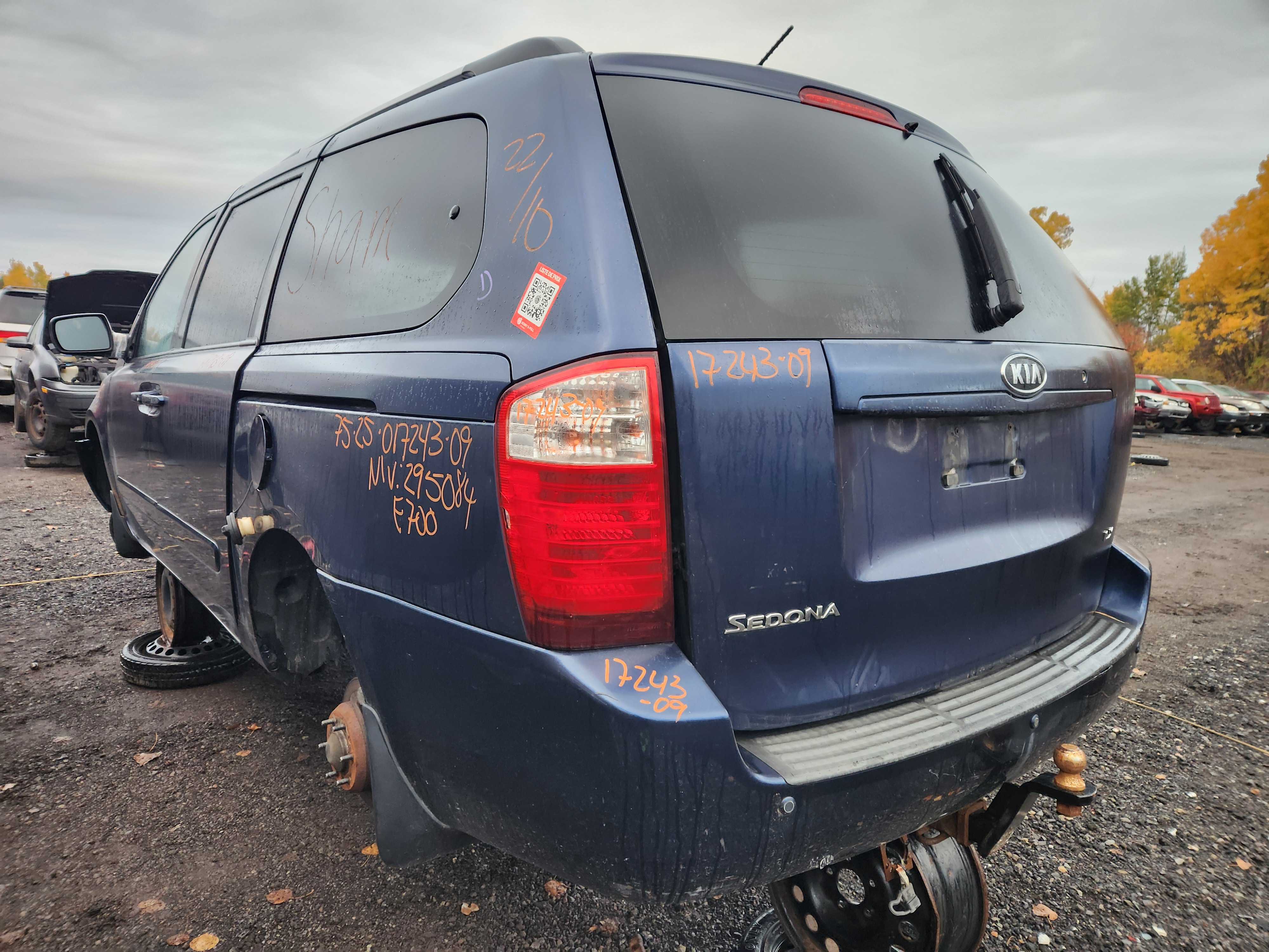 KIA SEDONA 2009