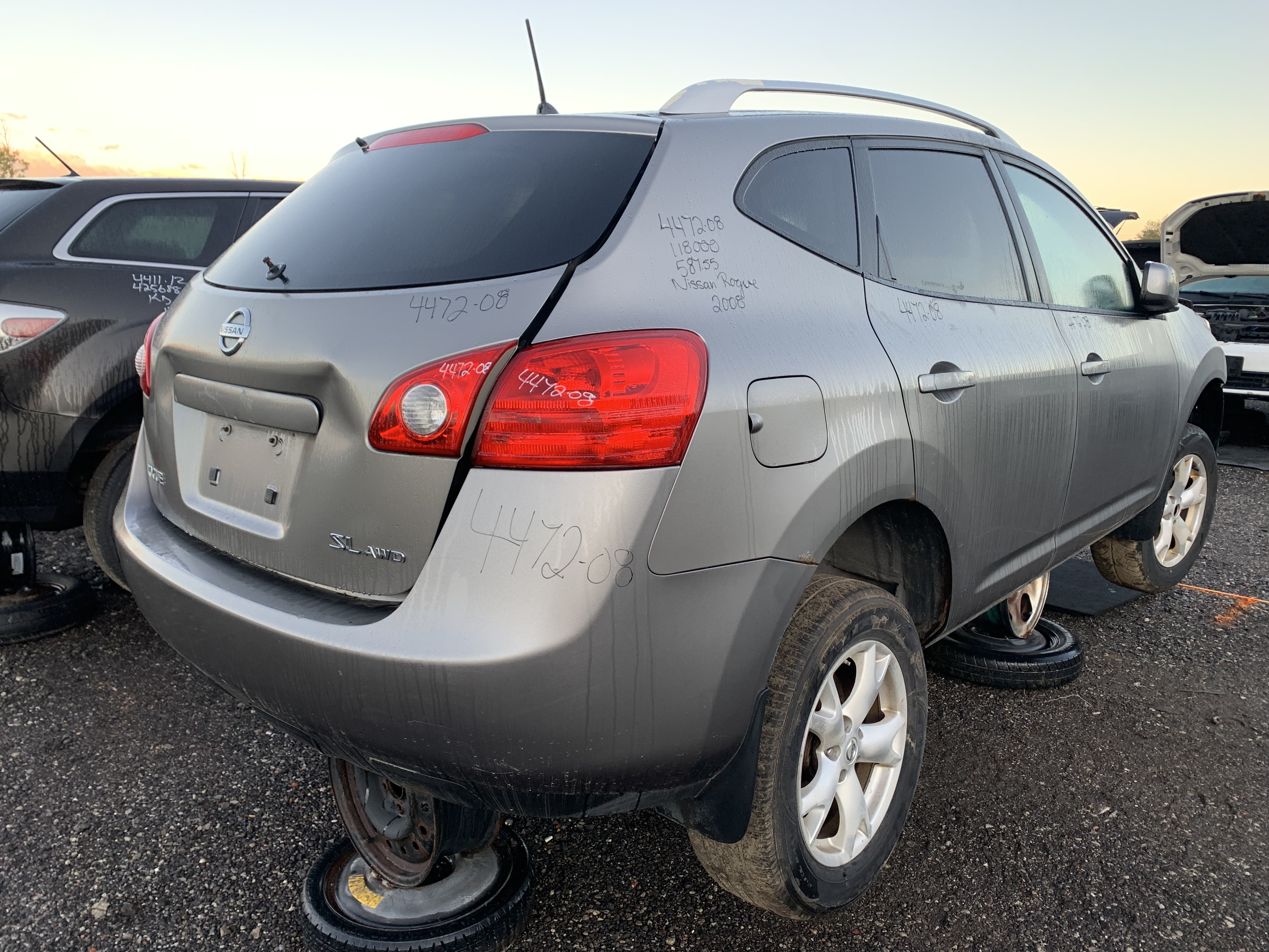 NISSAN ROGUE 2008