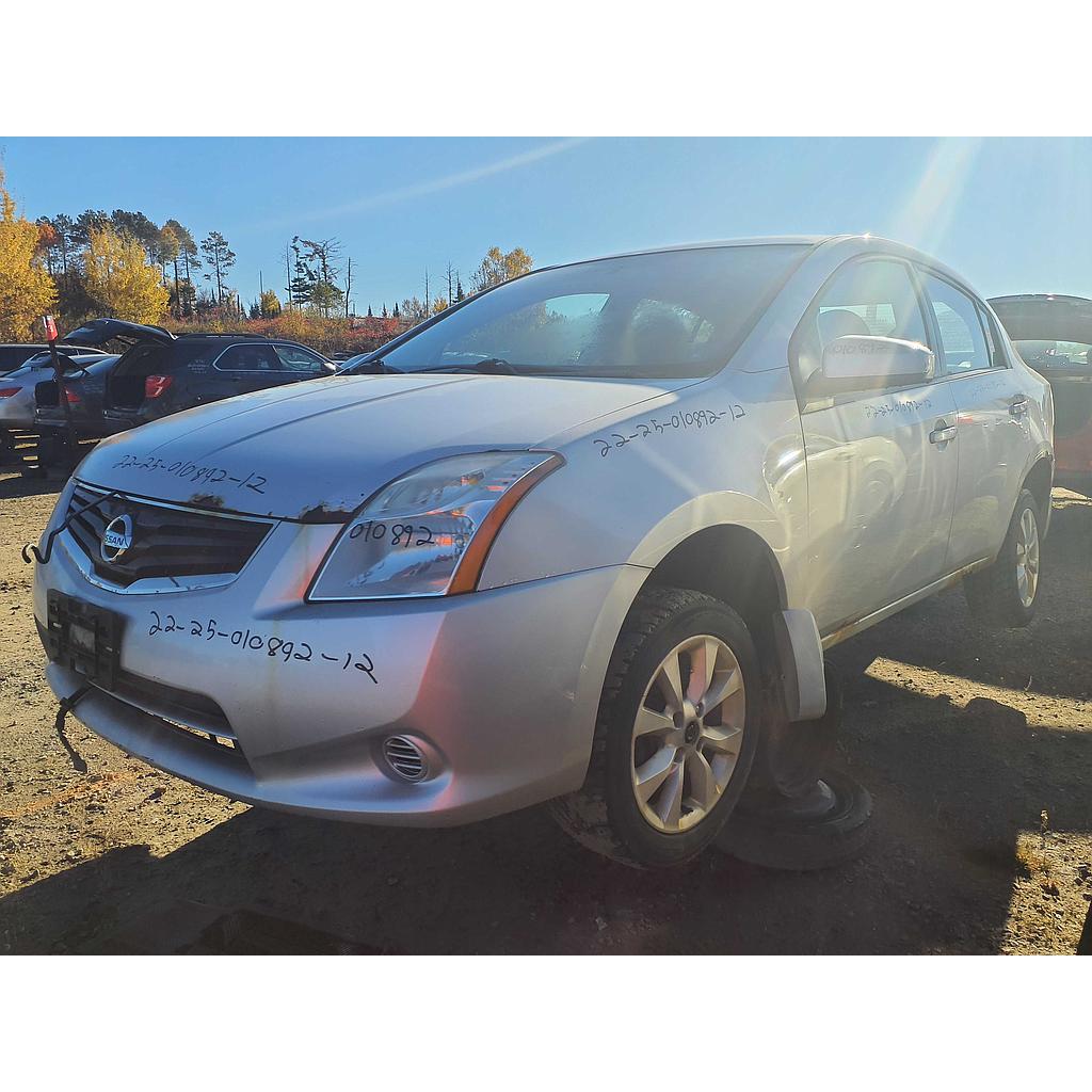NISSAN SENTRA 2012