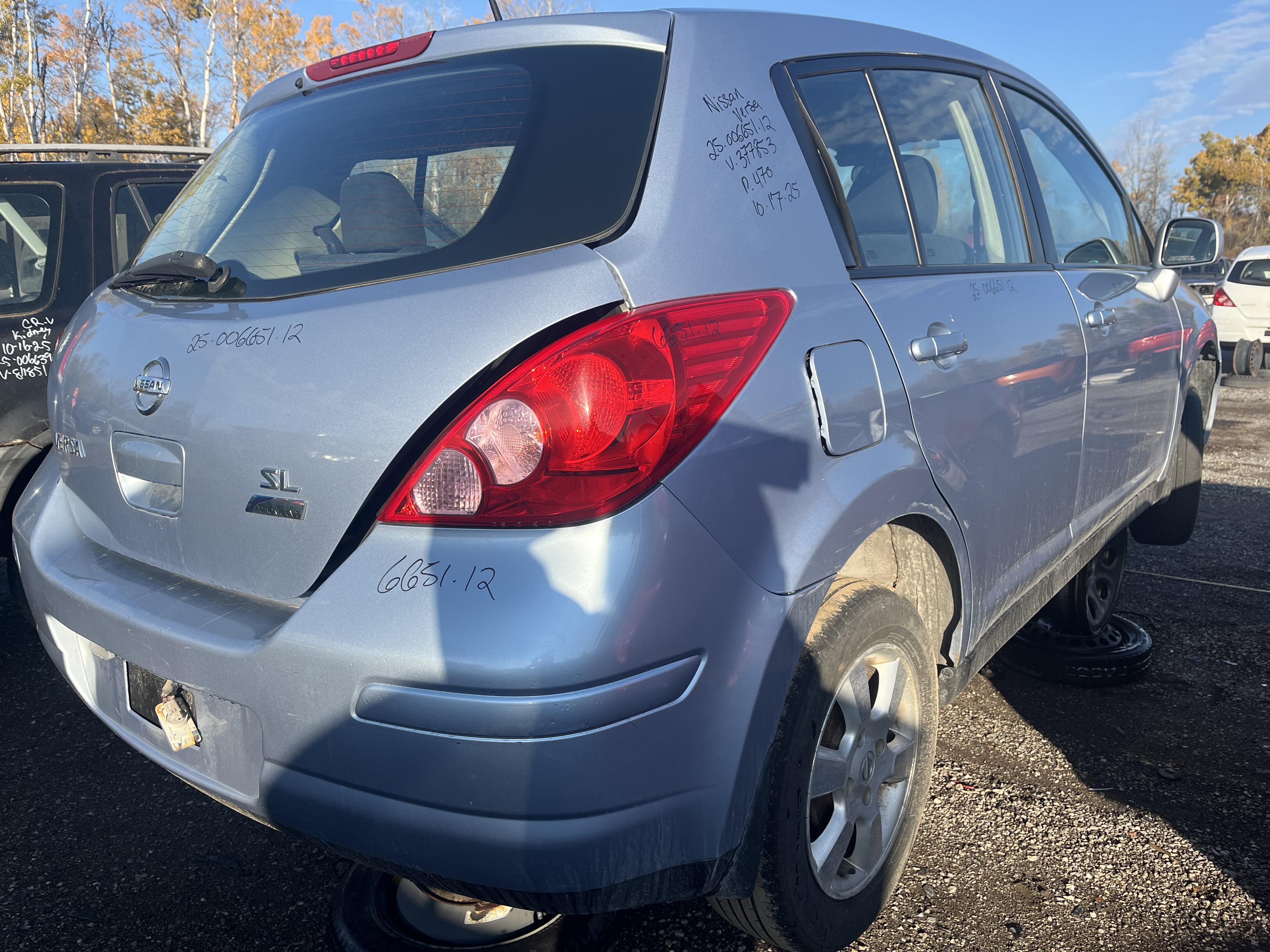 NISSAN VERSA 2012
