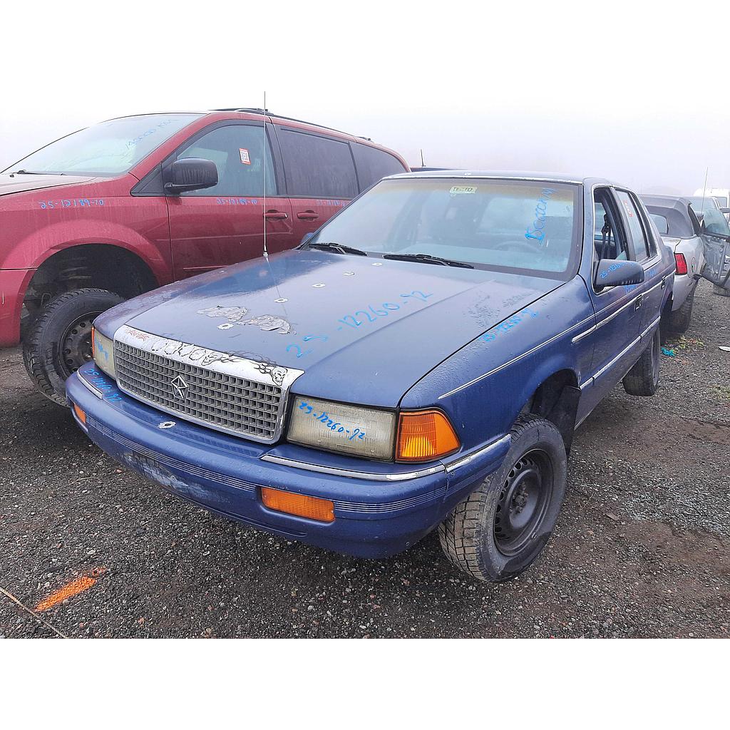 PLYMOUTH ACCLAIM 1992