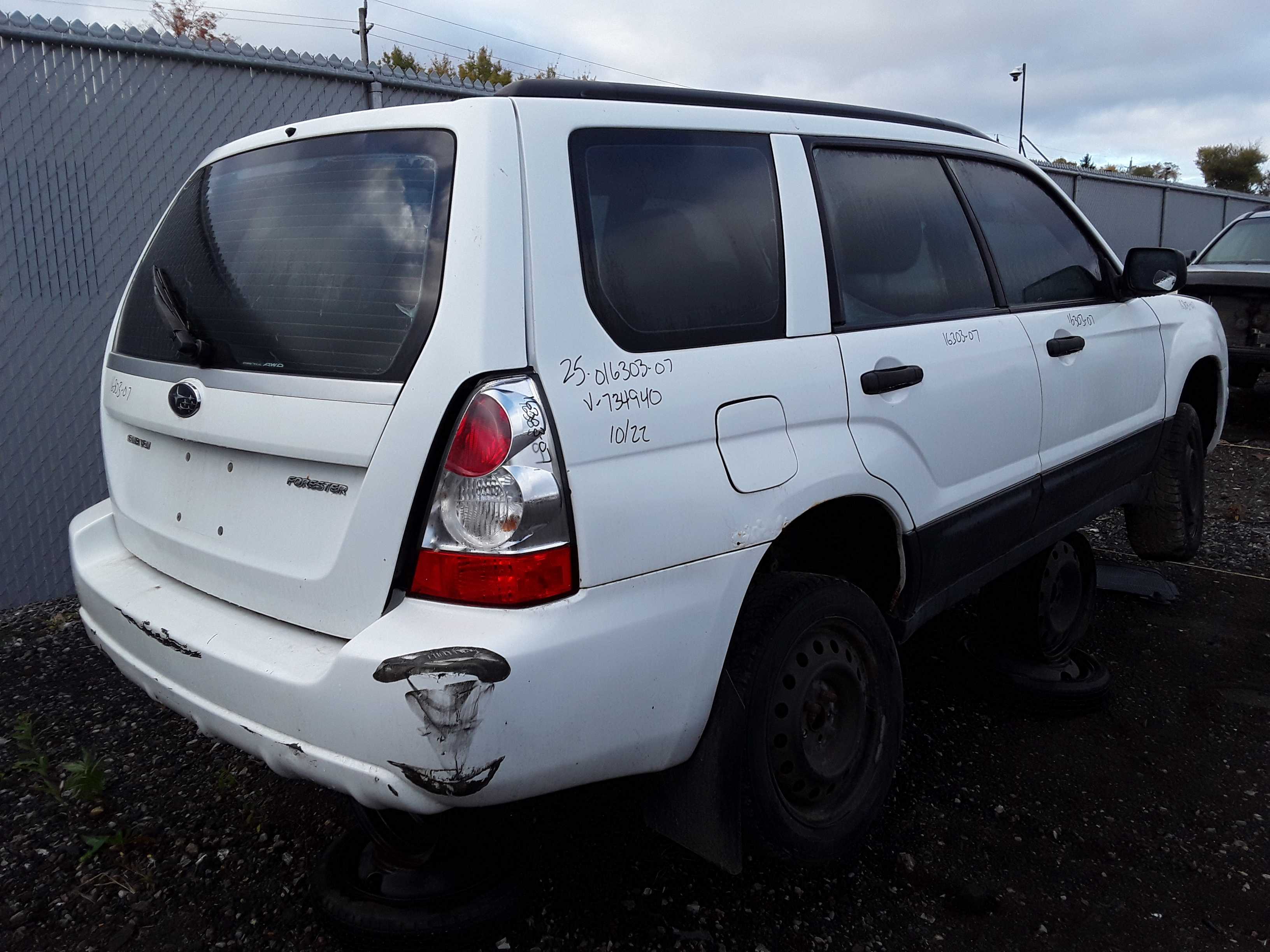 SUBARU FORESTER 2007