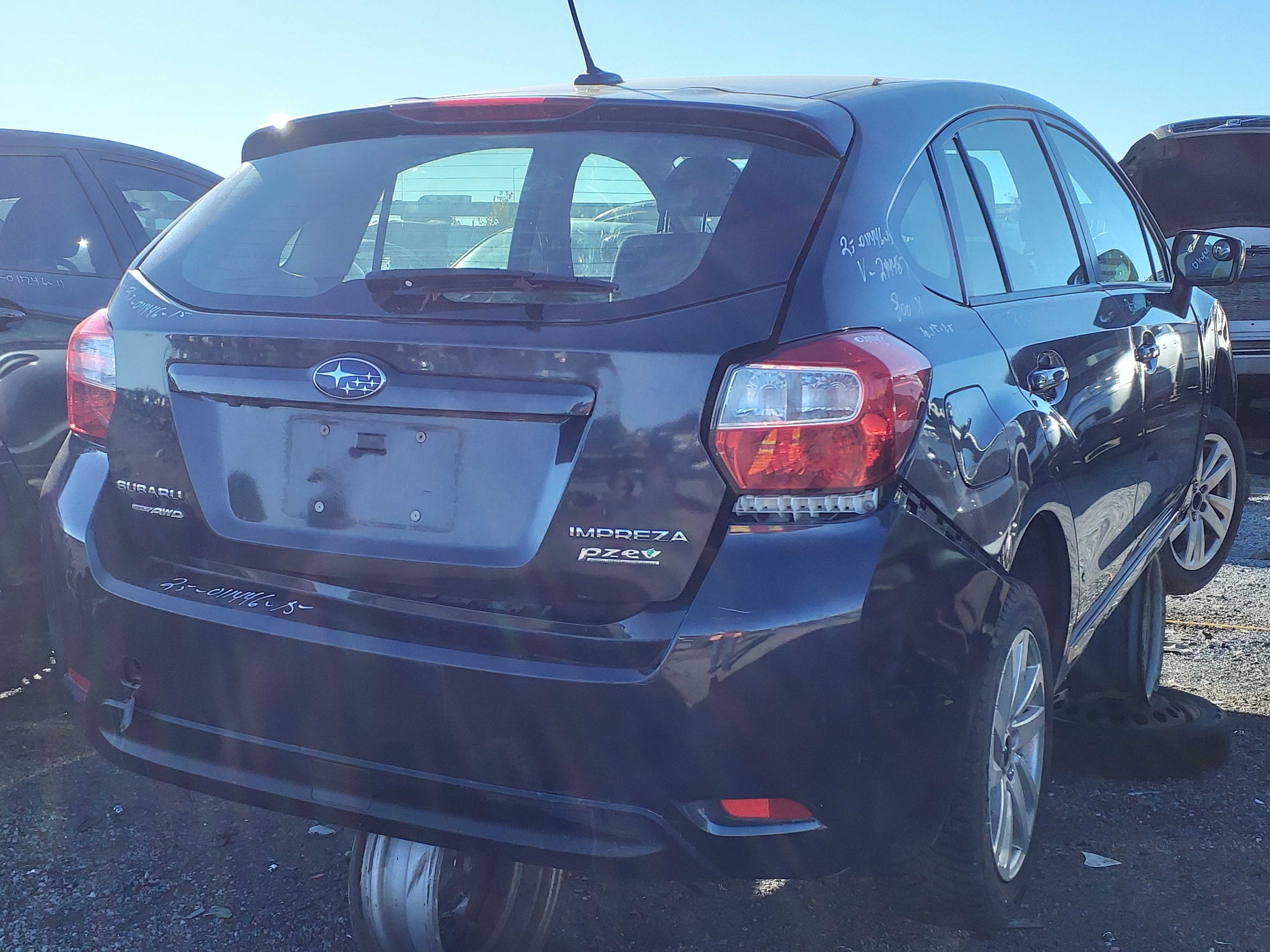 SUBARU IMPREZA 2015