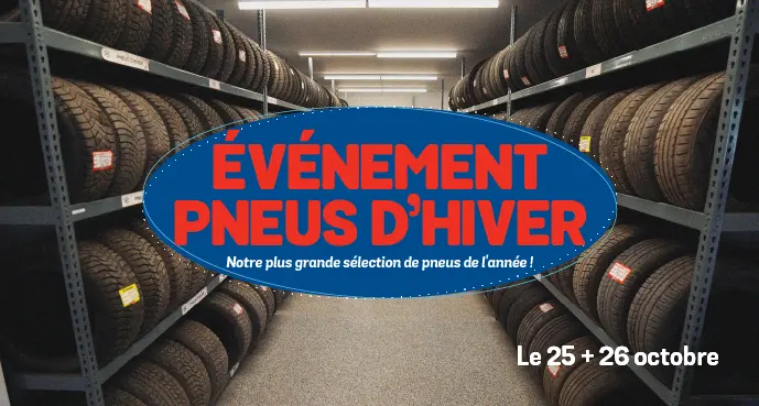 Événement Pneus d’Hiver 2025