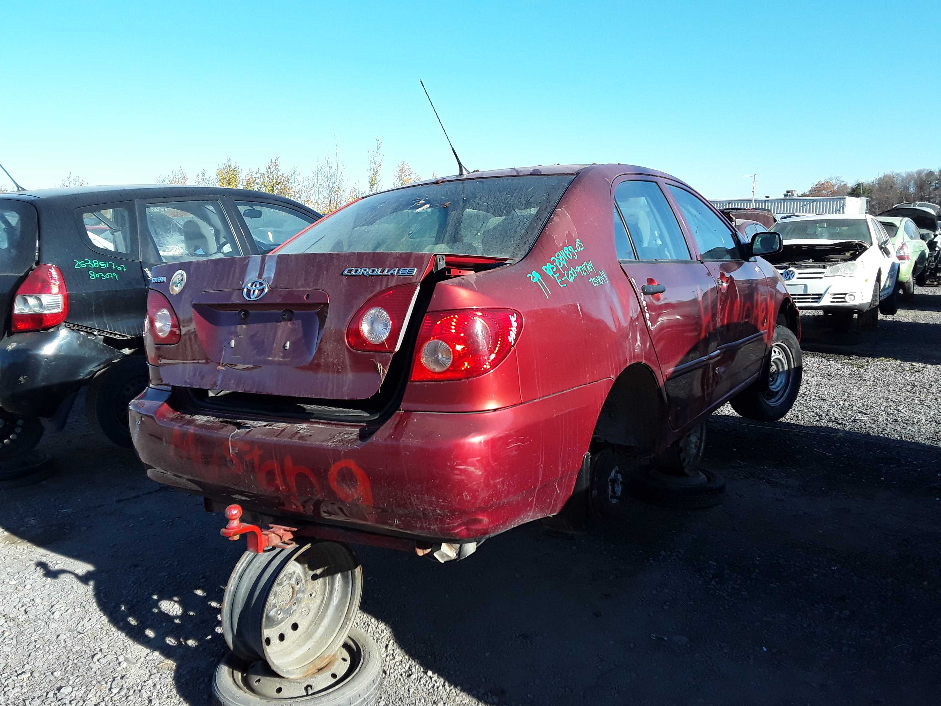 TOYOTA COROLLA 2005